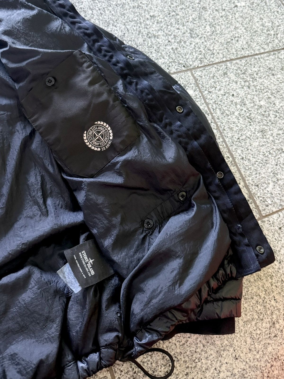 Stone Island 00s Stone Island Rare Puffer Vintage Jacket Drill Streetwear Size US L / EU 52-54 / 3 - 11 Thumbnail