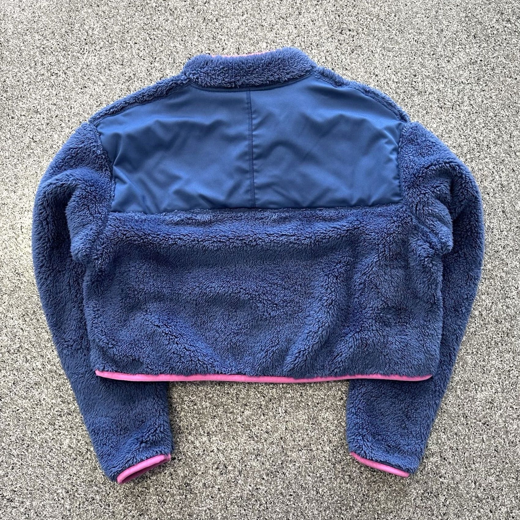 Nike Nike Women's Sweatshirt Pullover 1/4 Zip Fleece Blue M Sherpa Vintage CJ6282 Size M / US 6-8 / IT 42-44 - 7 Thumbnail