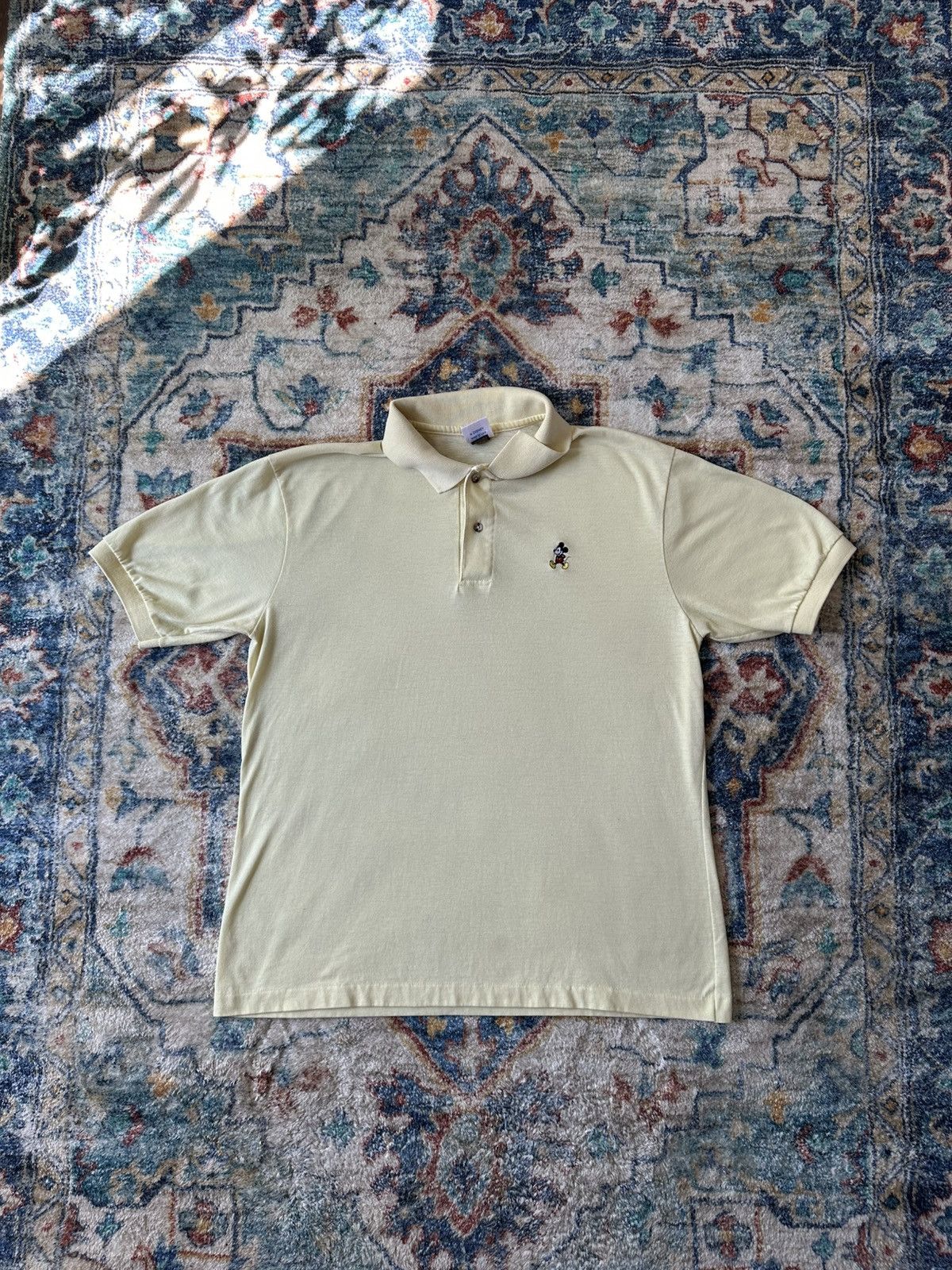 Mickey Mouse × Vintage Vintage Mickey Mouse Polo Shirt Size XL Size US XL / EU 56 / 4 - 1 Thumbnail