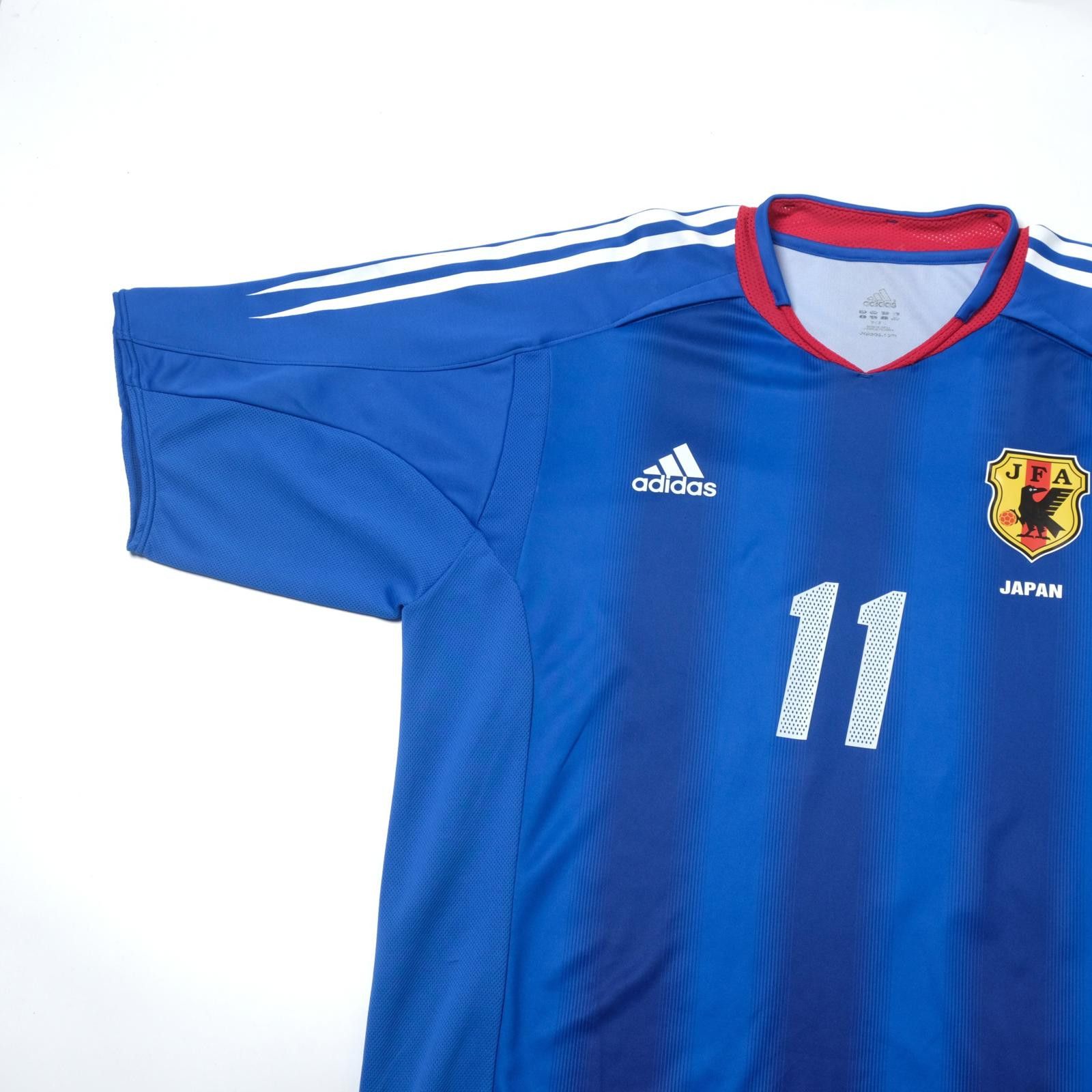 Adidas 2004/06 Japan Home Shirt Adidas Tanaka (S) Size US S / EU 44-46 / 1 - 3 Thumbnail