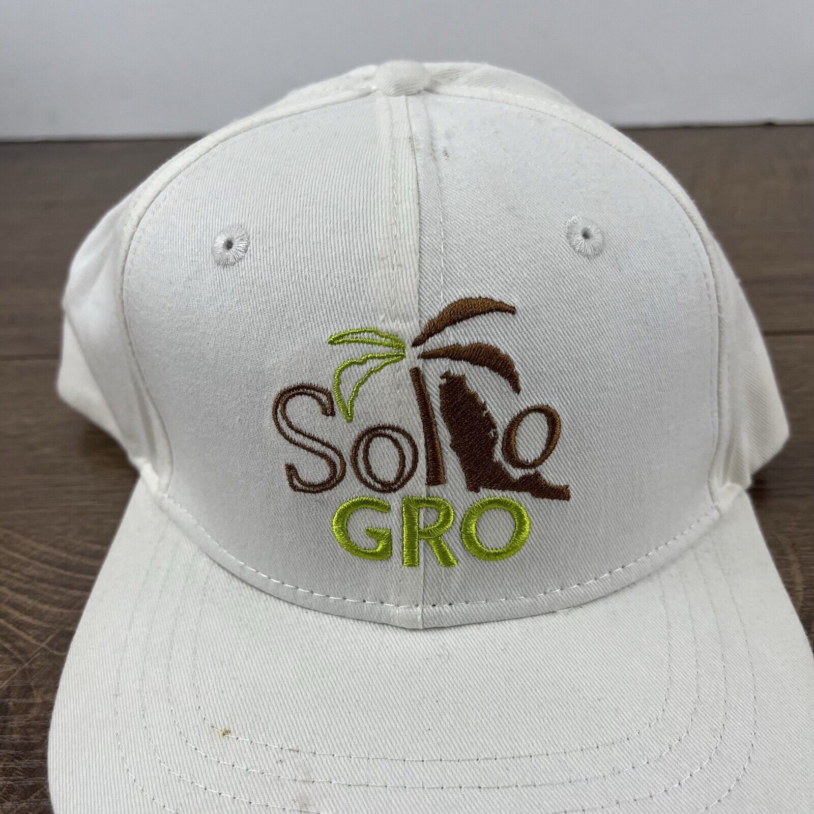 Other Solo Florida Gro Hat Snapback Hat White Adjustable Hat Adult Size ONE SIZE - 6 Thumbnail