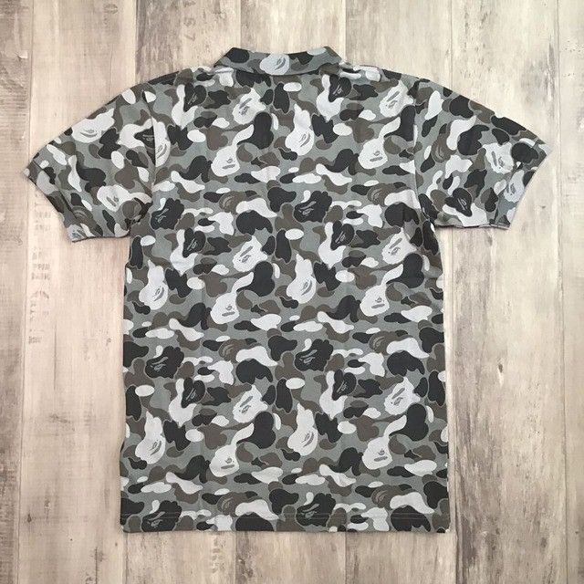 Bape BAPE camo polo shirt a bathing ape NIGO Size US S / EU 44-46 / 1 - 3 Thumbnail