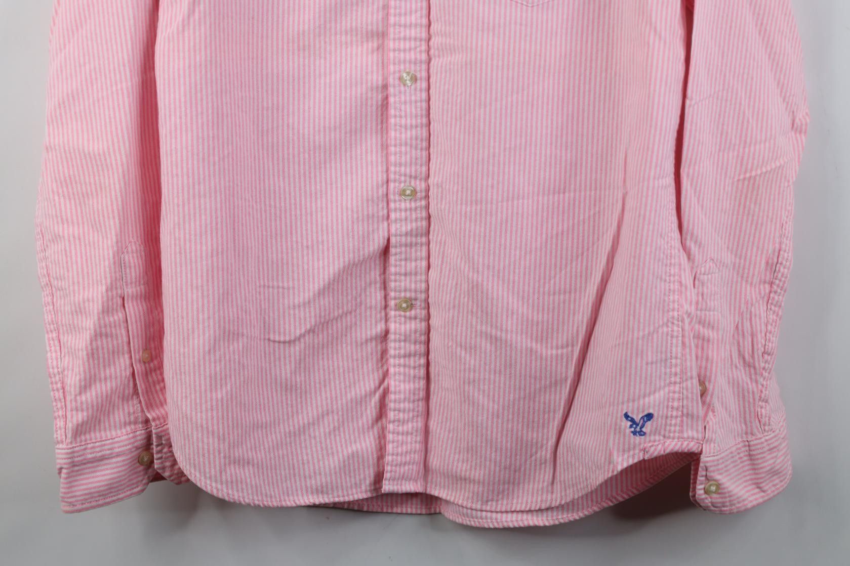 American Eagle Outfitters American Eagle Outfitters Striped Collared Button Down Shirt Size US M / EU 48-50 / 2 - 3 Thumbnail