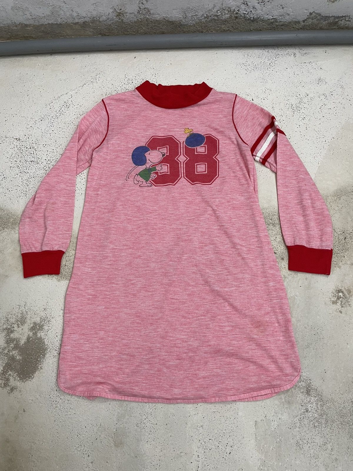 Peanuts × Vintage Very Rare Vintage 80’s Acrylic Cloth Snoopy Peanuts Size US S / EU 44-46 / 1 - 1 Thumbnail