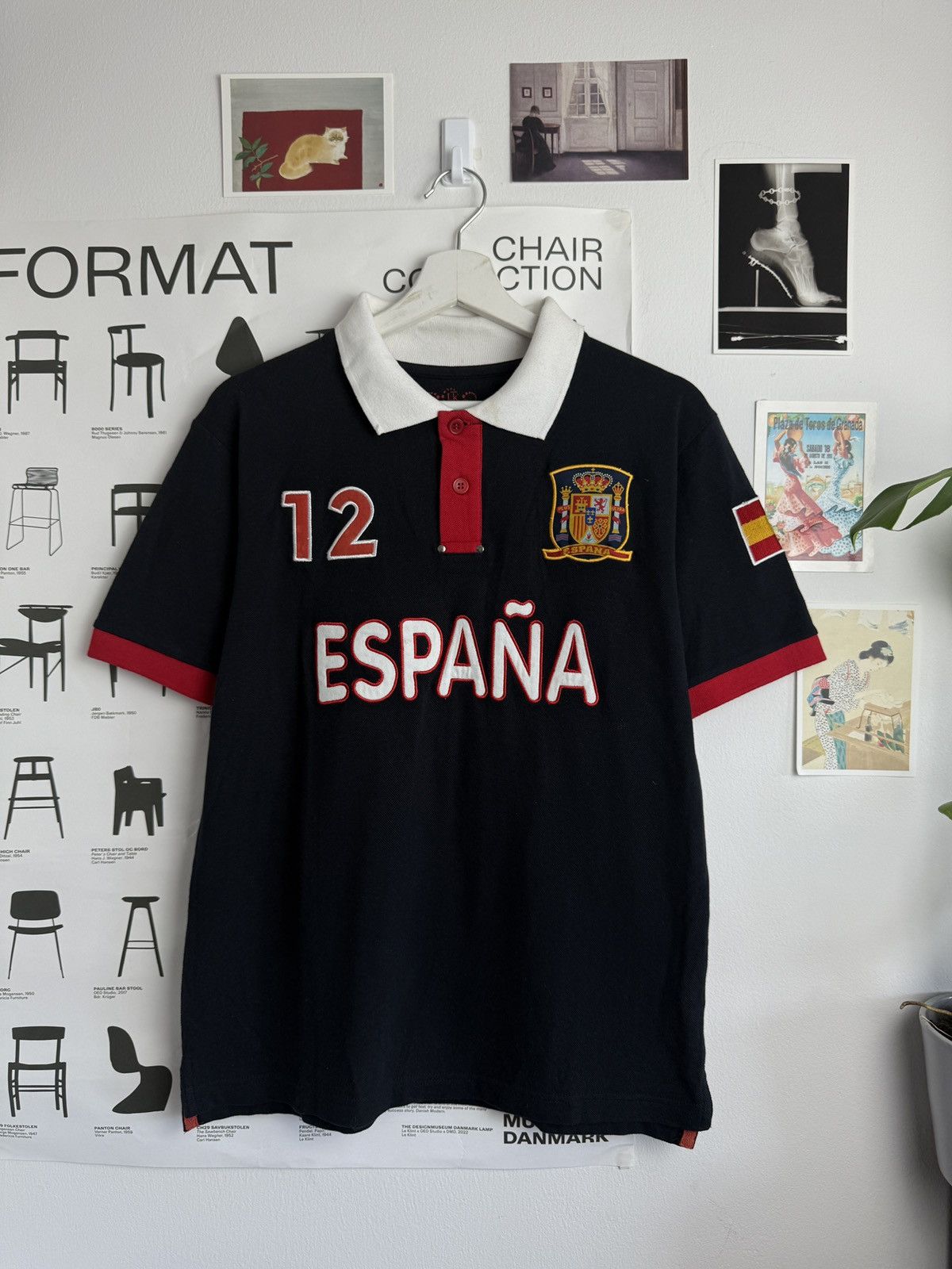 Other Vintage y2k espana chief keef style polo t-shirt S avantgarde Size US S / EU 44-46 / 1 - 1 Thumbnail