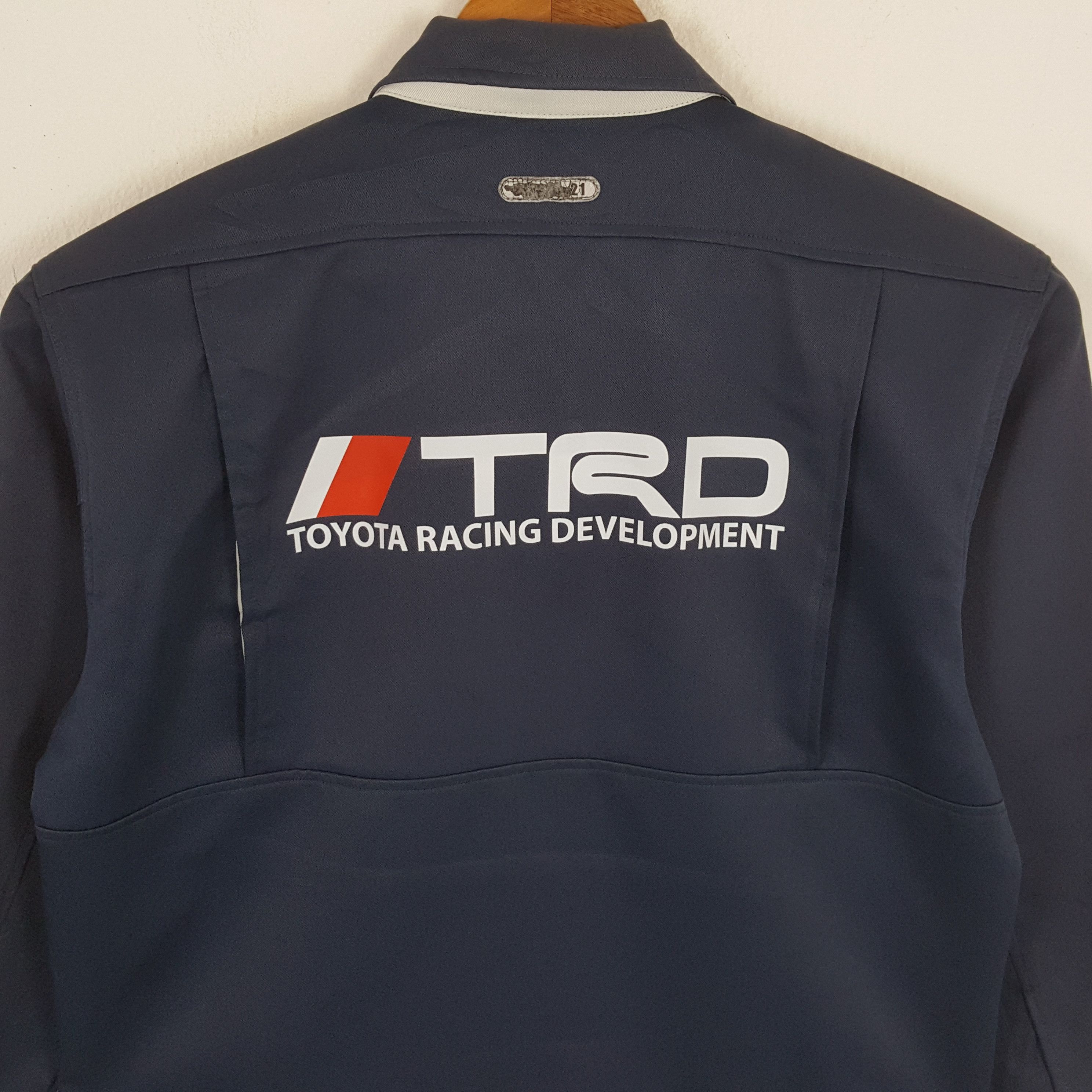 Japanese Brand × Vintage Vintage TRD TOYOTA RACING Team Japanese Custom Jacket Size US M / EU 48-50 / 2 - 2 Thumbnail