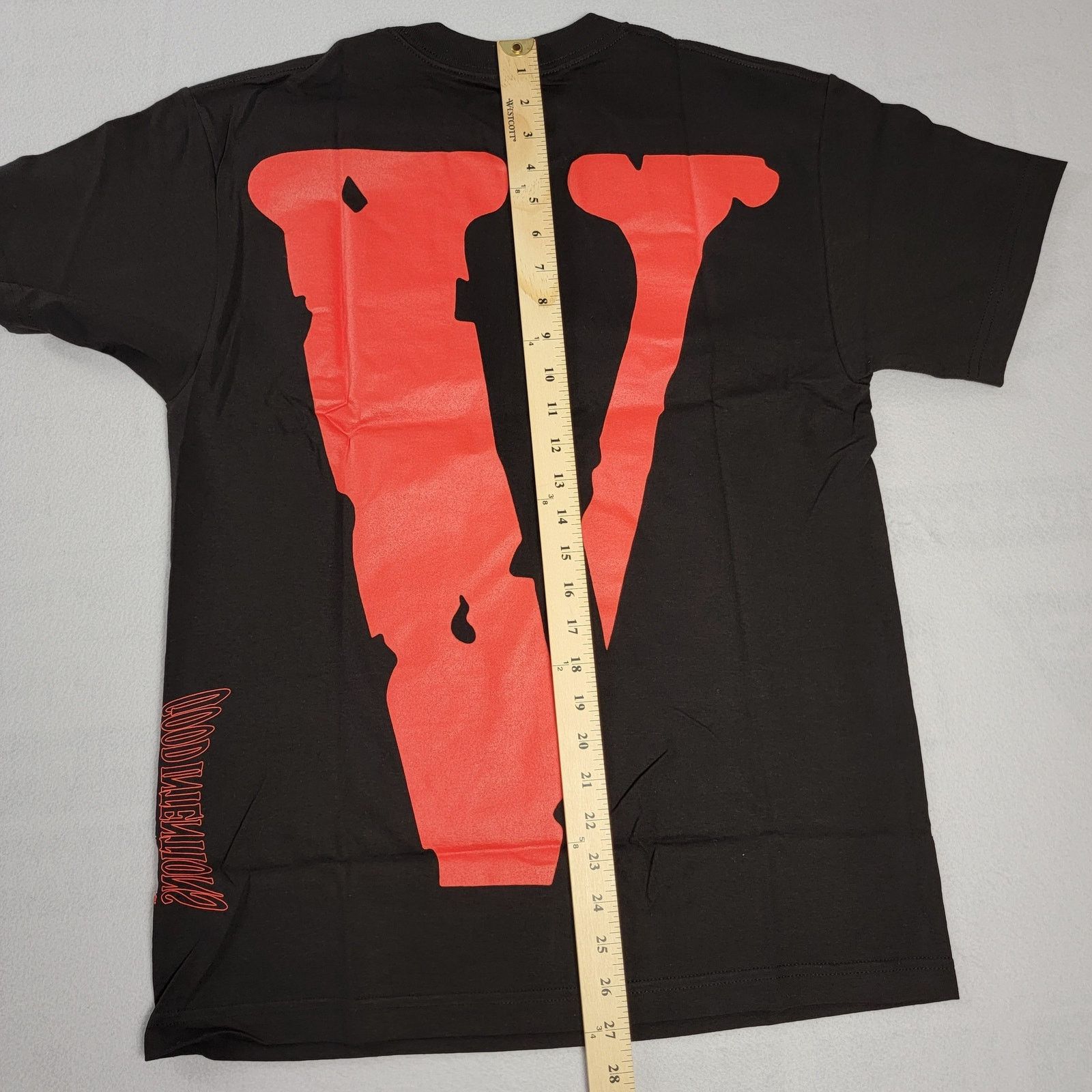 Vlone Vlone Bad Habits Good Intentions Black Men's T-Shirt - M 641 Size US M / EU 48-50 / 2 - 6 Thumbnail