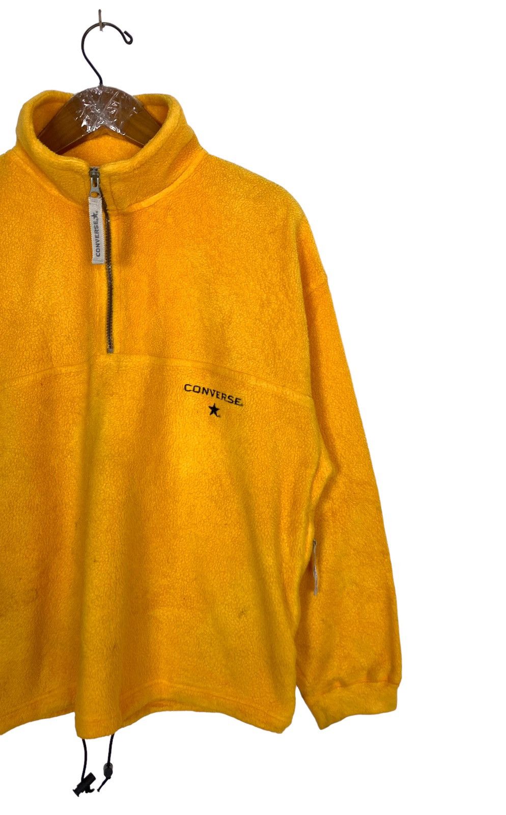 Converse Rare‼️ Vintage Converse Fleece Polartec Script Logo Size US M / EU 48-50 / 2 - 2 Thumbnail