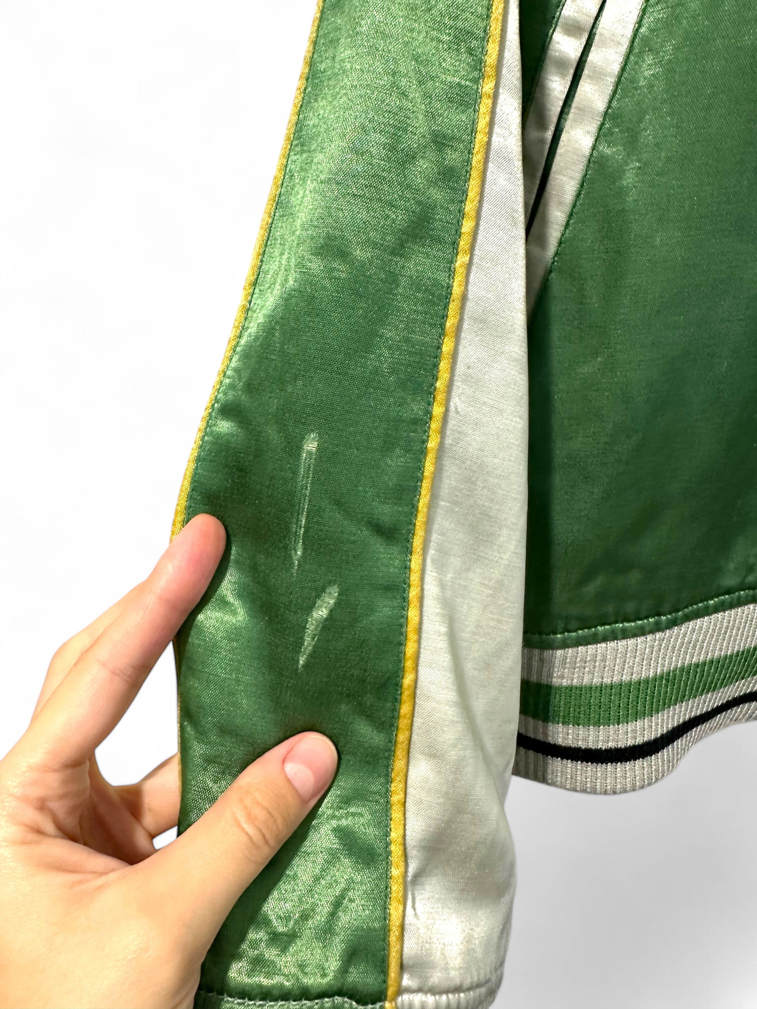 Quicksilver Vintage Rare Quicksilver Satin Bomber Jacket Size US XL / EU 56 / 4 - 7 Thumbnail
