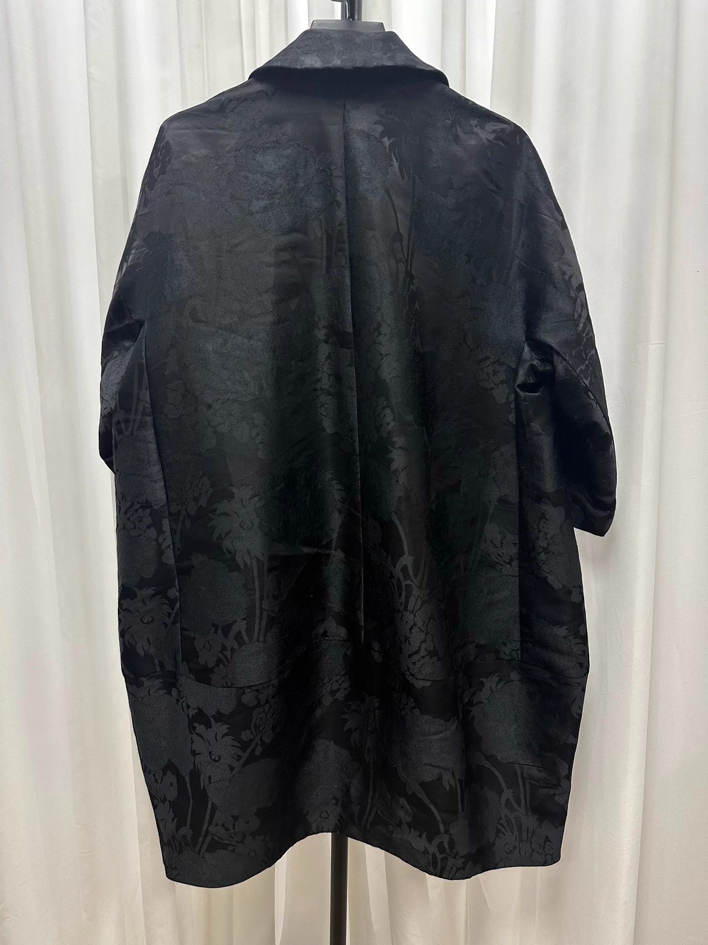 Comme des Garcons CDG Main Line Flower Print Mandarin Collar Coat S Size S / US 4 / IT 40 - 6 Thumbnail