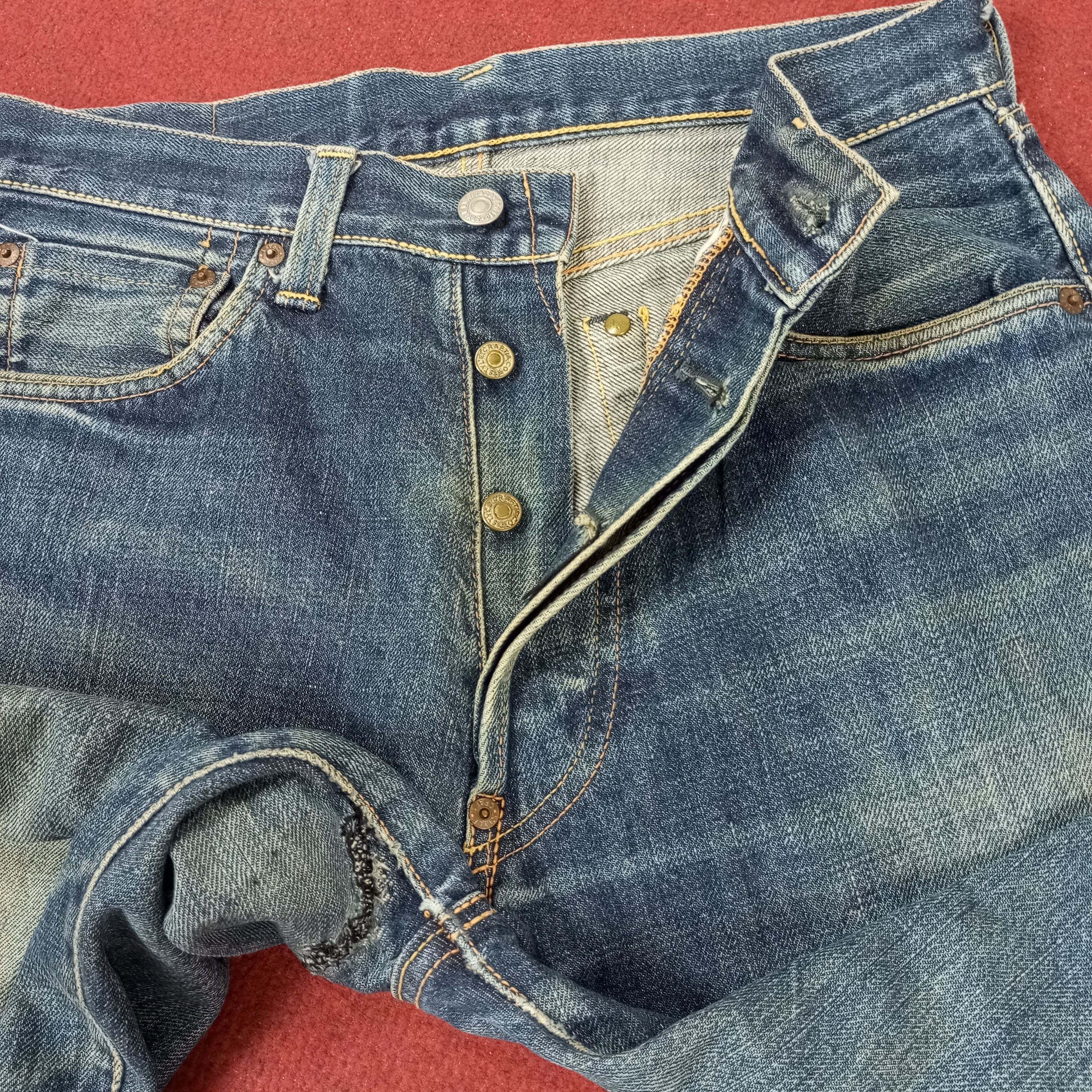 Evisu Evis Japanese Brand Fashion Style Custom Daicock Jeans Size US 28 / EU 44 - 12 Thumbnail