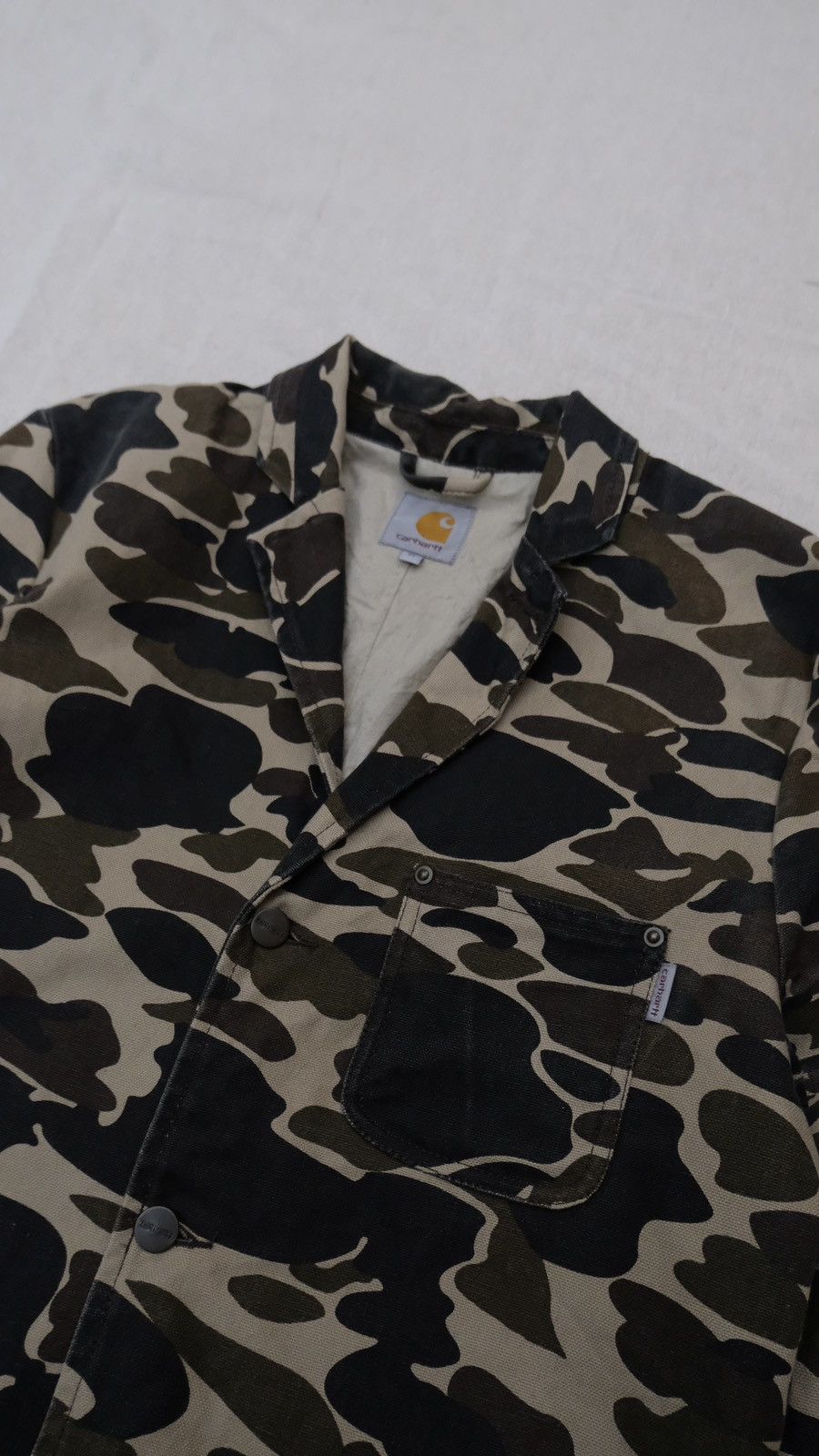 Carhartt × Vintage Vintage Carhartt Camo Jacket Size US M / EU 48-50 / 2 - 2 Thumbnail