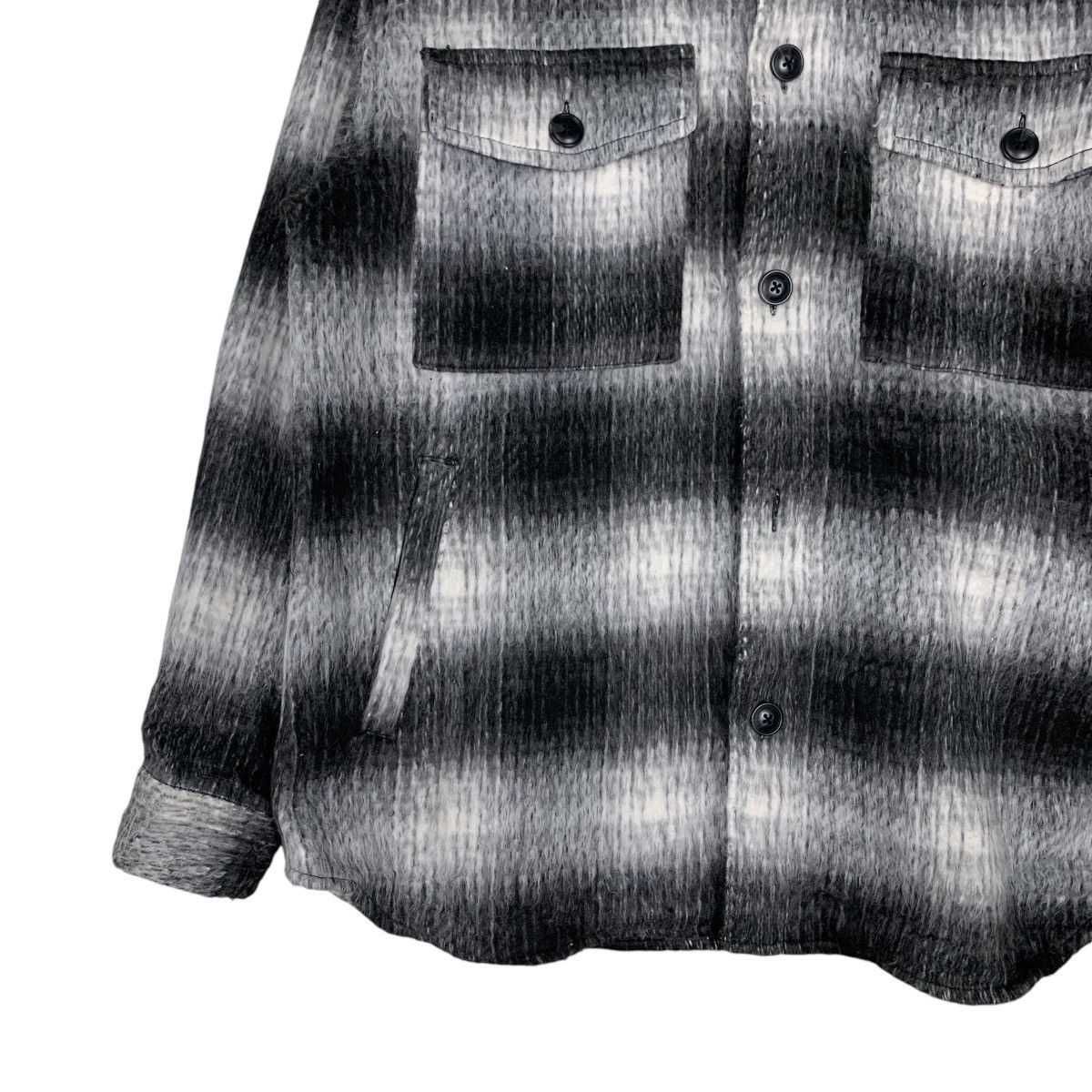 Beams Plus BEAMS HEART Shadow Plaid Flannel #1422-C64 Size US M / EU 48-50 / 2 - 3 Thumbnail
