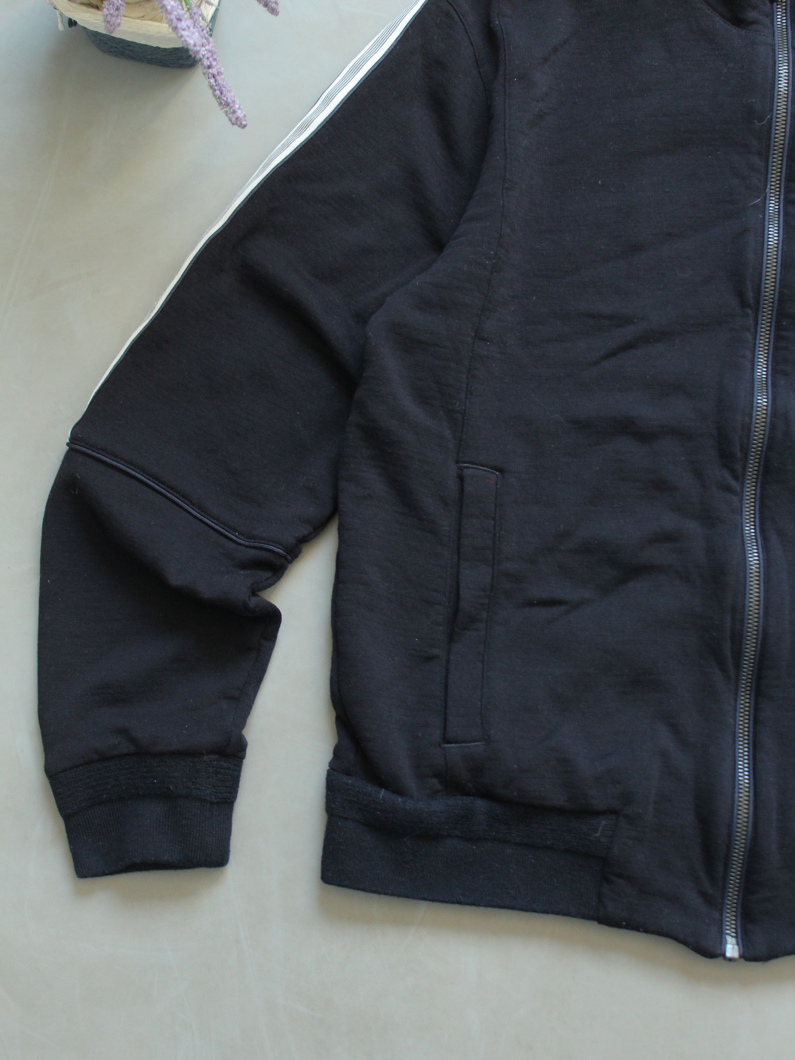 Ermenegildo Zegna × Z Zegna Tech Merino Zegna Zip Wool Jacket S-M Navy Blue Size US M / EU 48-50 / 2 - 7 Thumbnail