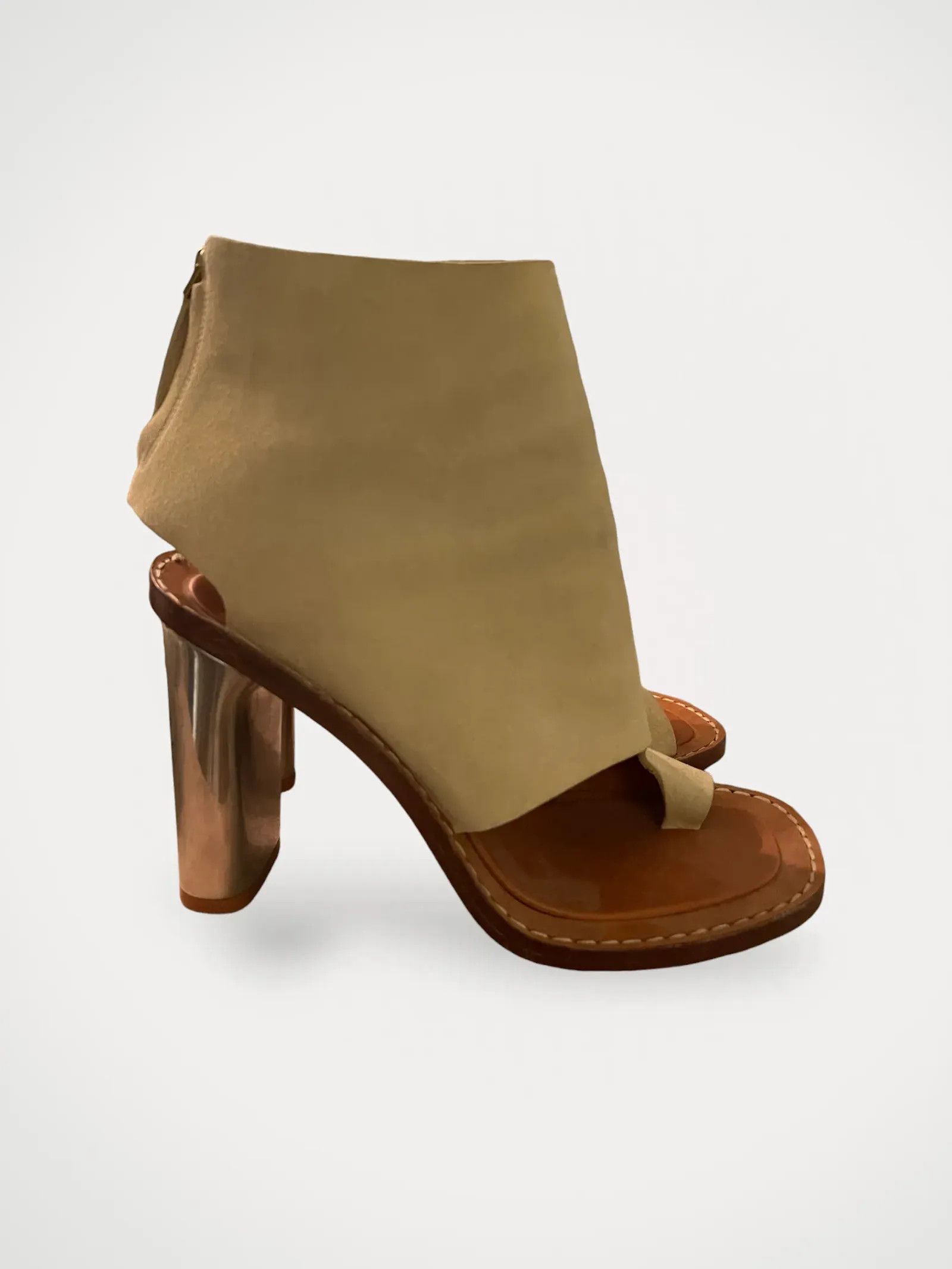 Celine Céline Celine Bam Bam sandal Heels Size US 7 / IT 37 - 1 Thumbnail