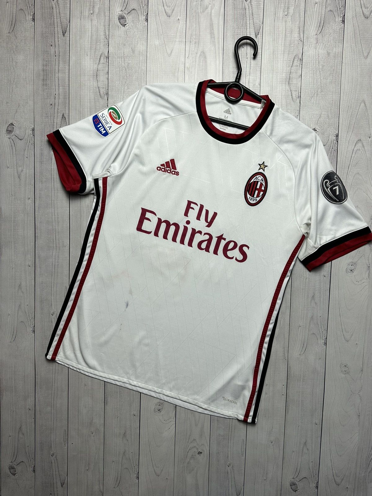 Adidas × Vintage Vintage AC Milan soccer jersey 63 Cutrone Adidas size M Size US M / EU 48-50 / 2 - 1 Thumbnail
