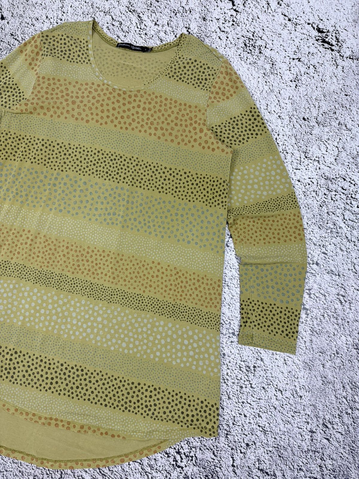 Gudrun Sjoden Gudrun Sjoden Organic Cotton Striped Dot Long Sleeve Tunic L Size L / US 10 / IT 46 - 3 Thumbnail