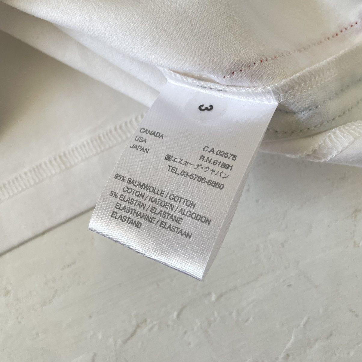 Escada Sport Y2K Escada Sport Embellished Logo White Tank Top Size XL / US 12-14 / IT 48-50 - 7 Thumbnail