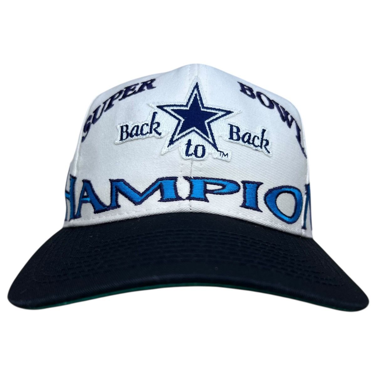 Logo 7 Vintage 1994 Cowboys Super Bowl XXVIII Champions Snapback Size ONE SIZE - 1 Thumbnail