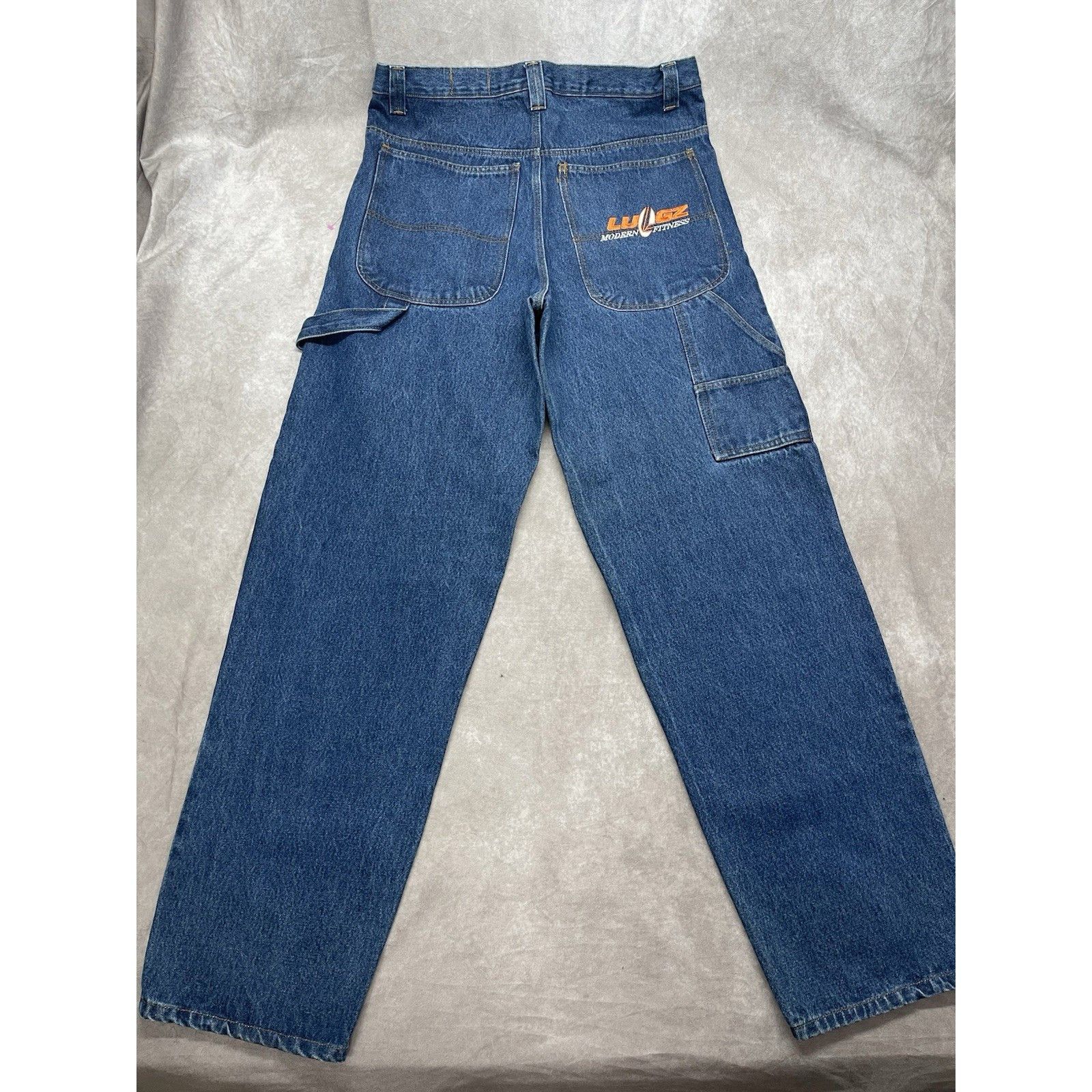 Lugz VTG Lugz Jeans 36x34 Modern Fitness Logo Baggy Carpenter Y2K Size US 36 / EU 52 - 1 Thumbnail