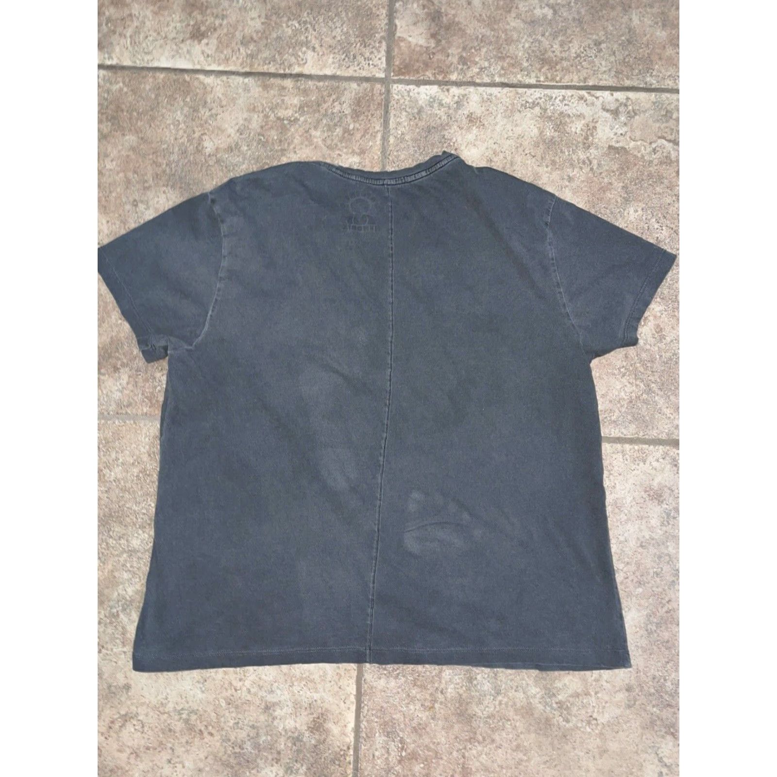 Lucky Brand Lucky Brand T-Shirt Embroidered Hendrix Gray Adult L Mens Womens Unisex Embroidered Tee Shirt L Size US L / EU 52-54 / 3 - 6 Thumbnail