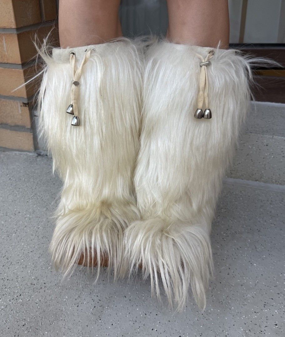 Vintage Linda antis vintage Boots Yeti ski snow y2k avantgarde Size US 7 / IT 37 - 12 Thumbnail