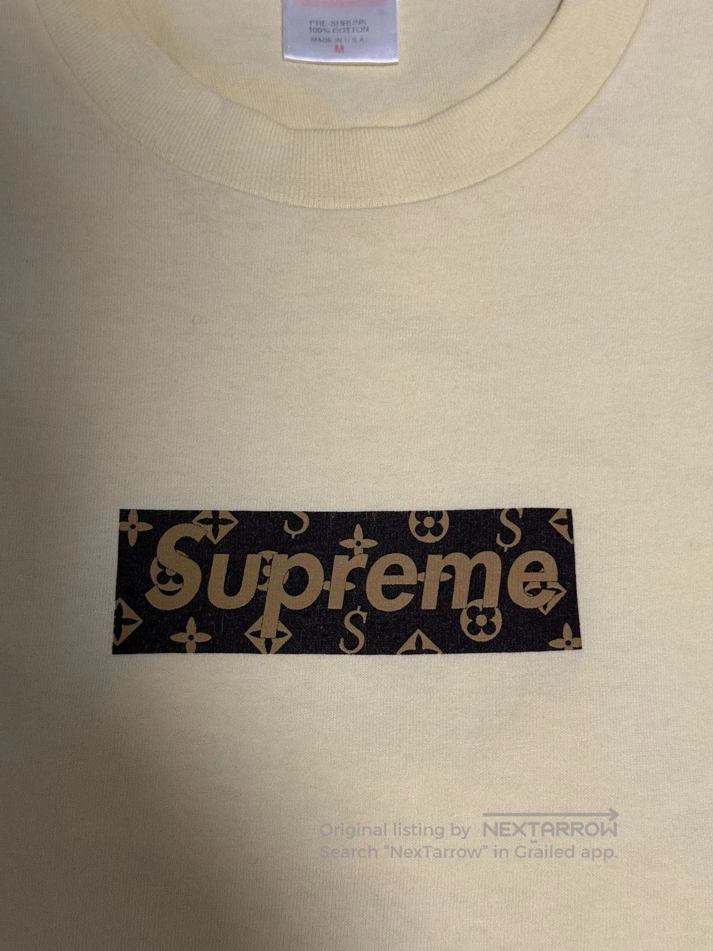 Supreme Yellow Short Sleeve Graphic T. Size US M / EU 48-50 / 2 - 2 Thumbnail