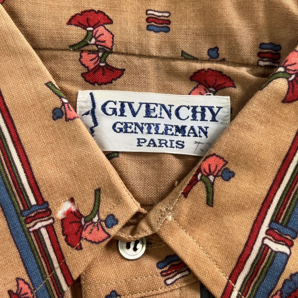 Givenchy Vintage Givenchy Shirt Pattern Print Size US XL / EU 56 / 4 - 4 Thumbnail