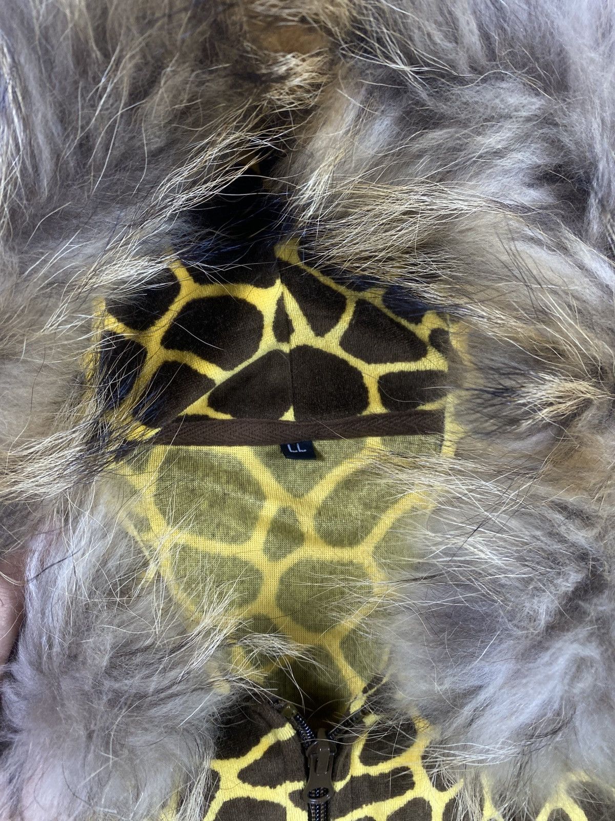If Six Was Nine Undefined Fur zip hoodie velvet Leopard ifsixwasnine style Size US L / EU 52-54 / 3 - 10 Thumbnail