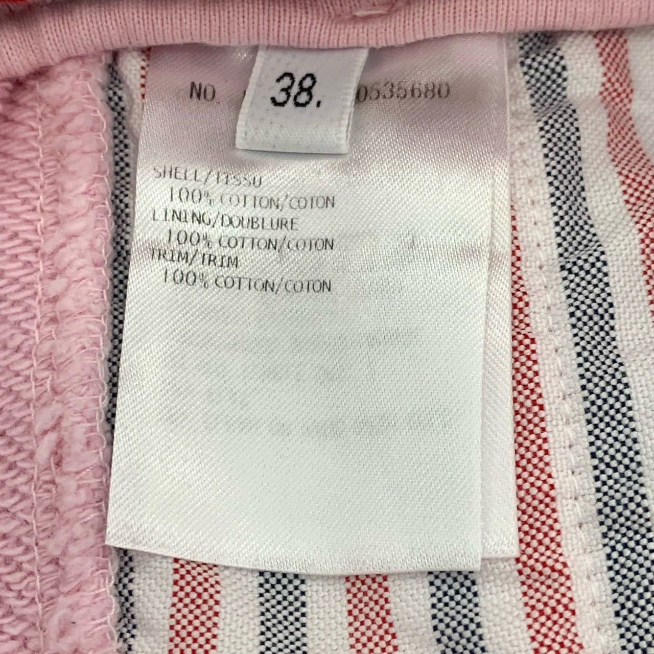 Thom Browne Thom Browne Pink Sweatpants With White Stripes Made In Japan Size 38" / US 16 / IT 52 - 8 Thumbnail