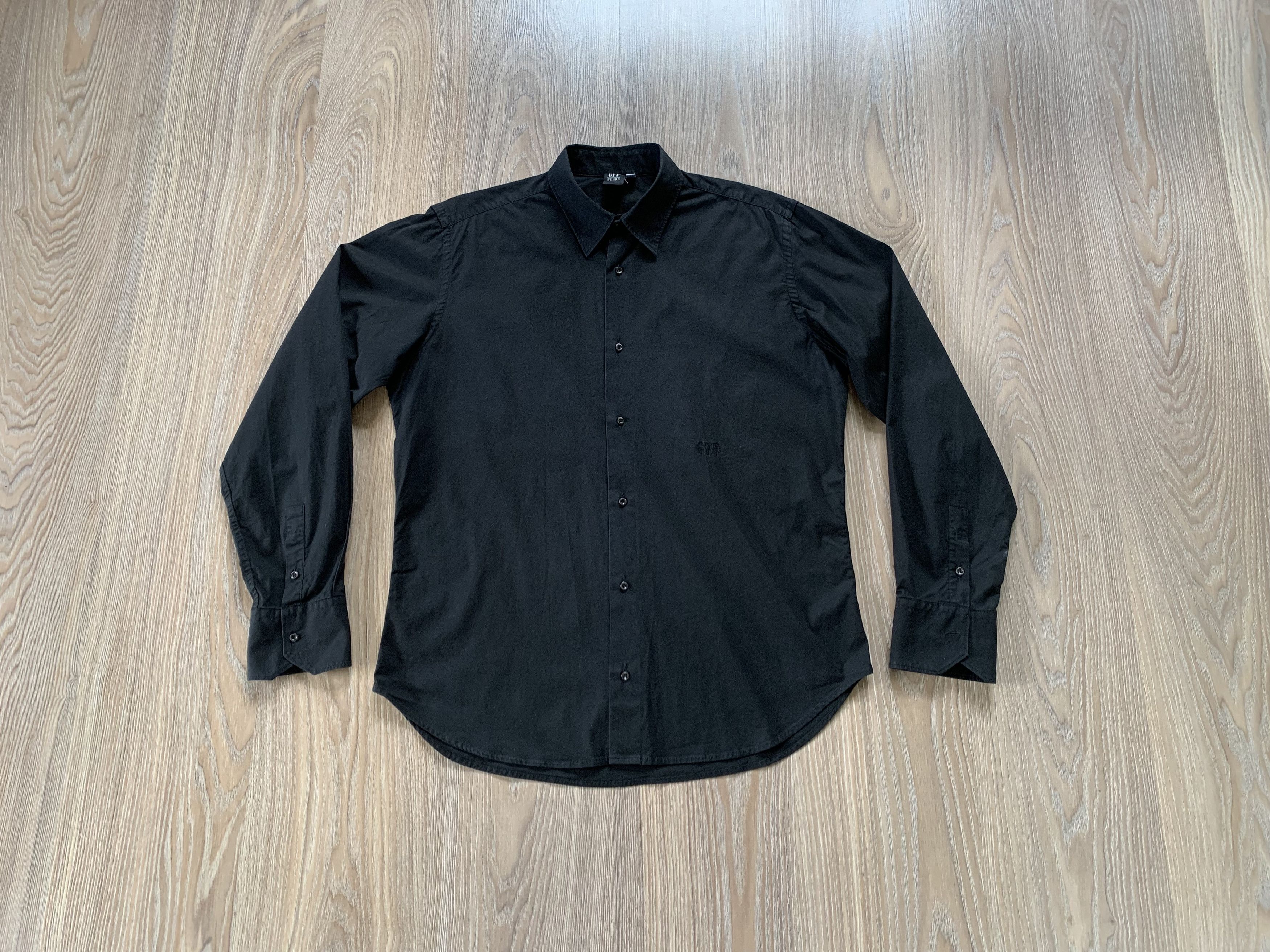 Gianfranco Ferre Archival Gianfranco Ferre Men's Black Long Sleeve Shirt Size US XS / EU 42 / 0 - 1 Thumbnail