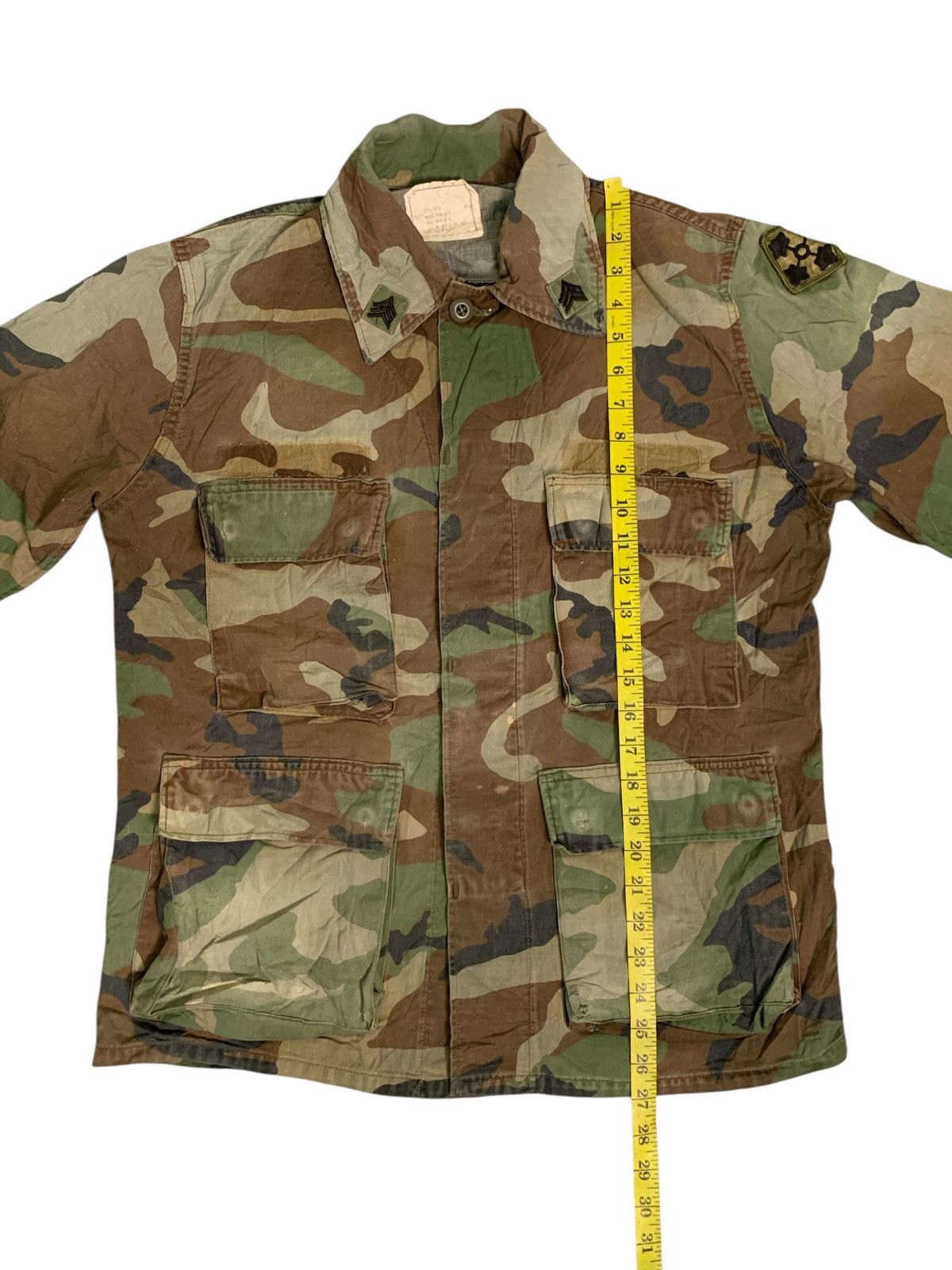 Other Rare Design Vintage US Army Woodland Camo Field Jacket Size M / US 6-8 / IT 42-44 - 9 Thumbnail