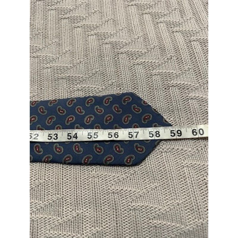 Other Vintage 90s Resilio blue paisley silk tie Size ONE SIZE - 3 Thumbnail