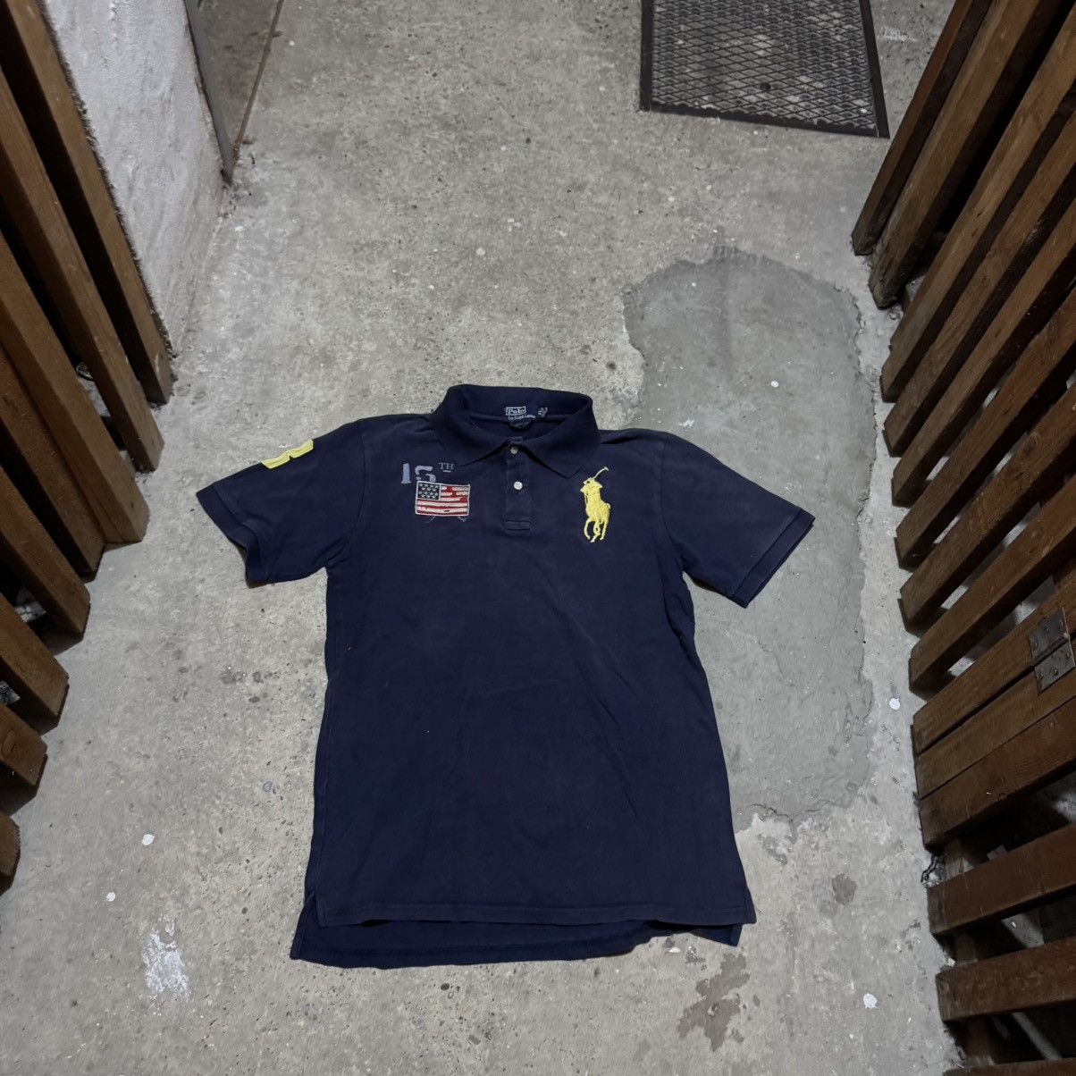 Polo Ralph Lauren × Ralph Lauren Vintage Polo Ralph Lauren y2k embroidered usa flag Size US XL / EU 56 / 4 - 1 Thumbnail