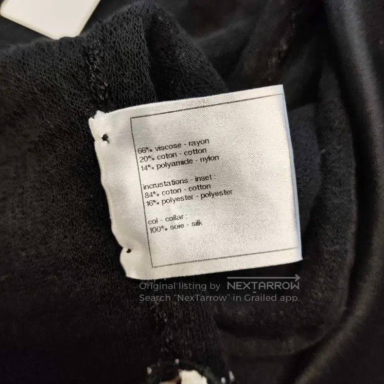 Chanel Chanel Black and white silk hollow coat Size XXS / US 00 / IT 34 - 5 Thumbnail