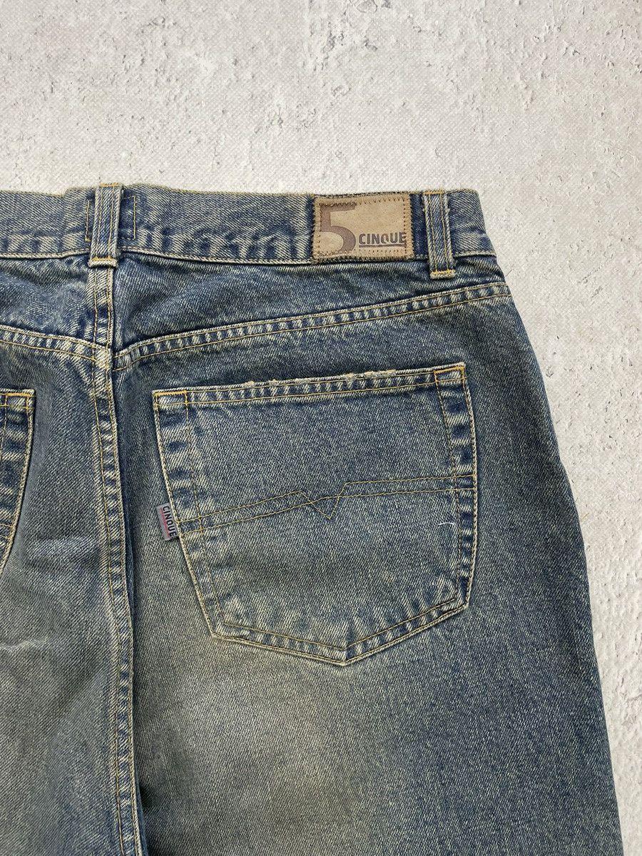 Japanese Brand Rare japanese baggy jnco style washed jeans y2k Size US 34 / EU 50 - 13 Thumbnail