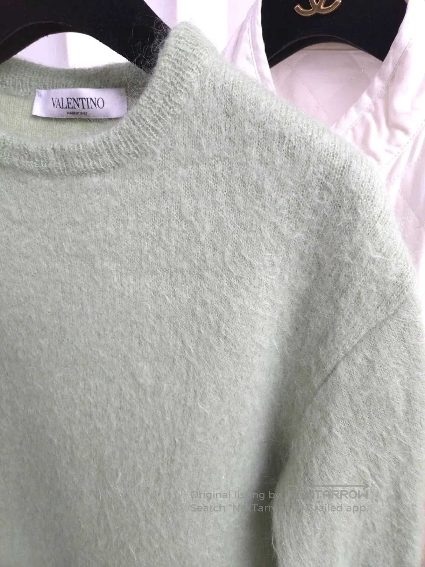 Valentino beautiful green cashmere sweater by Valentino. Size US S / EU 44-46 / 1 - 3 Thumbnail
