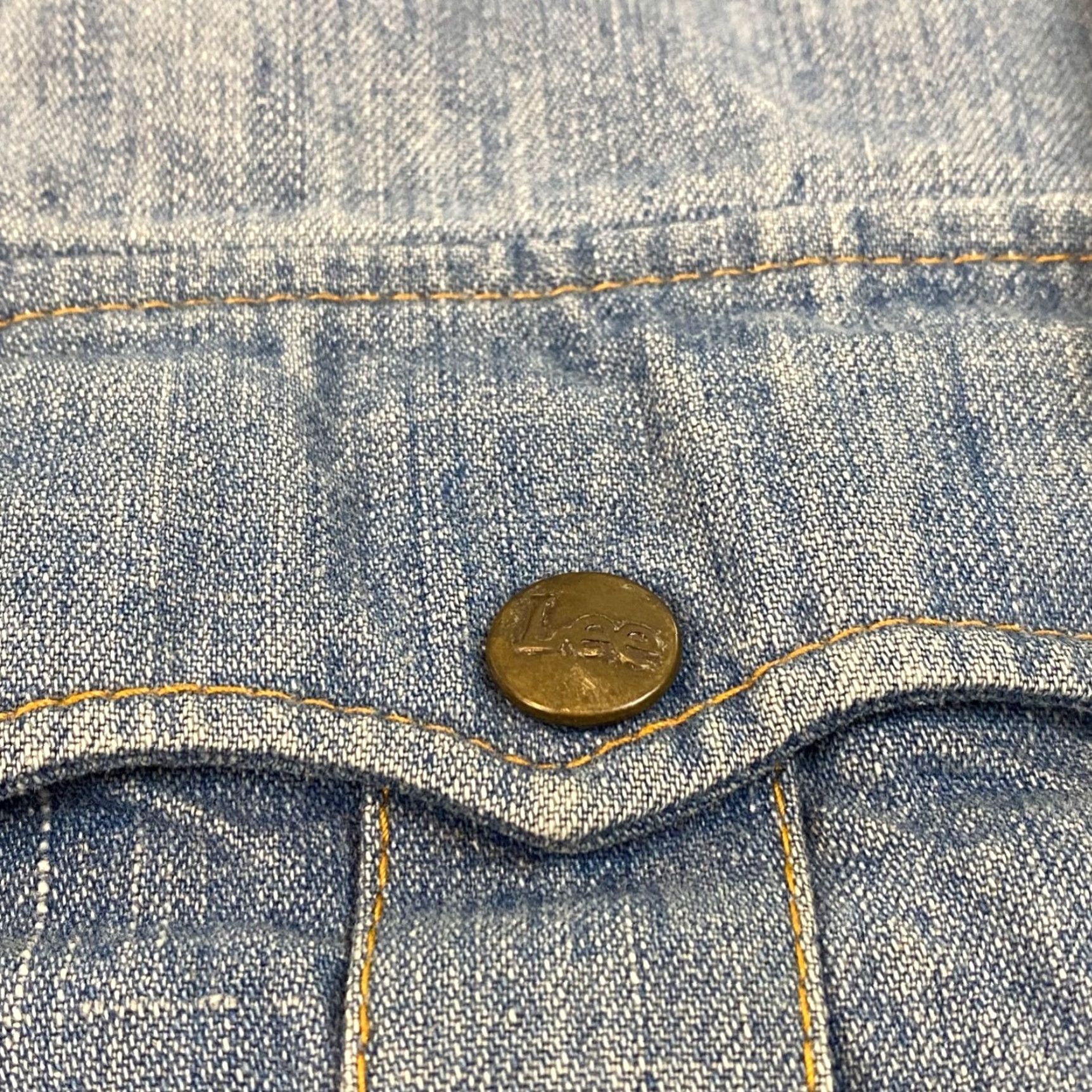 Lee VINTAGE Lee Storm Rider Women S-M Blue Cargo Denim Military Epaulet Snap USA 70s Size S / US 4 / IT 40 - 5 Thumbnail