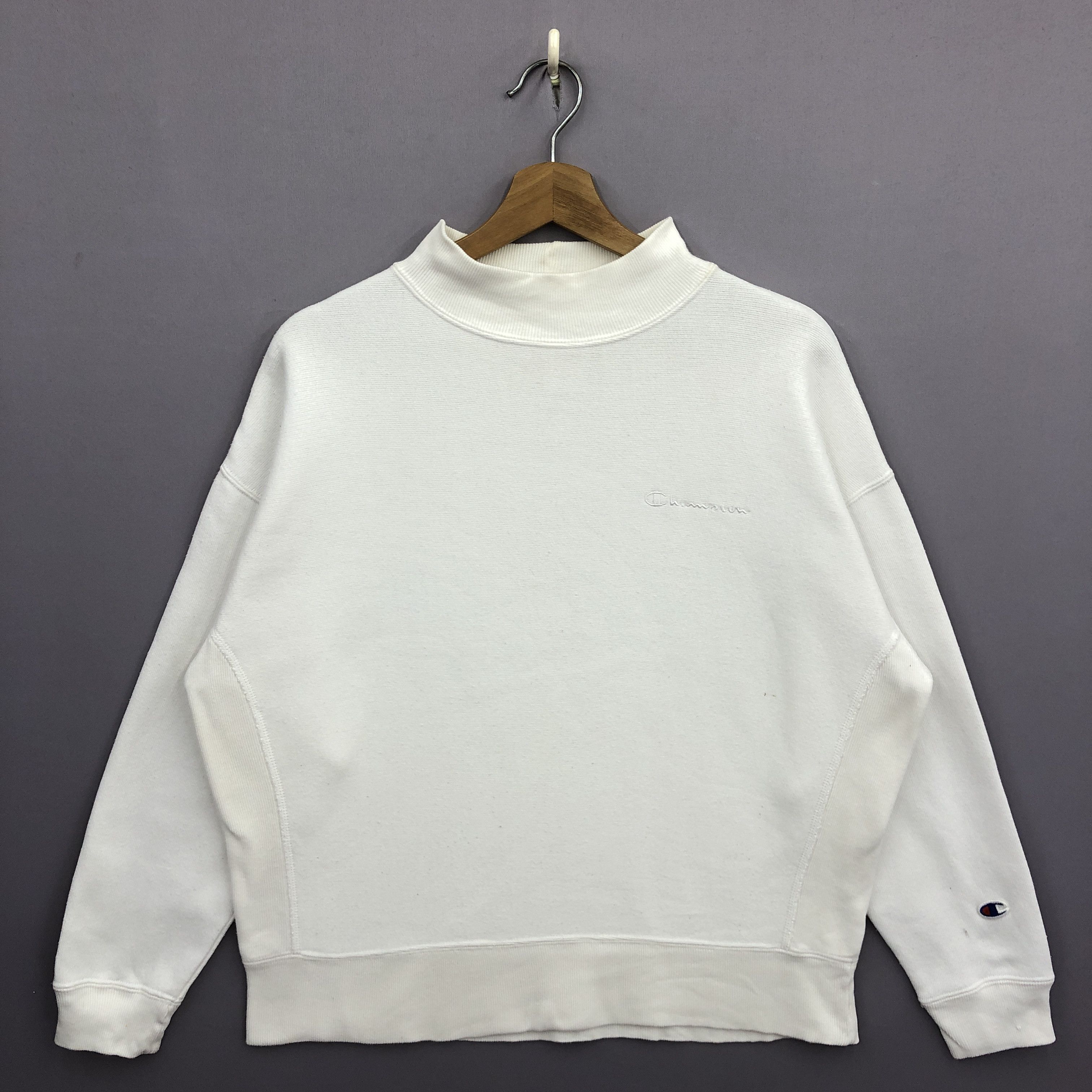 Champion × Vintage Vintage Champion X Ungrid Sweater Reverse Weave Sweatshirt Size US M / EU 48-50 / 2 - 2 Thumbnail