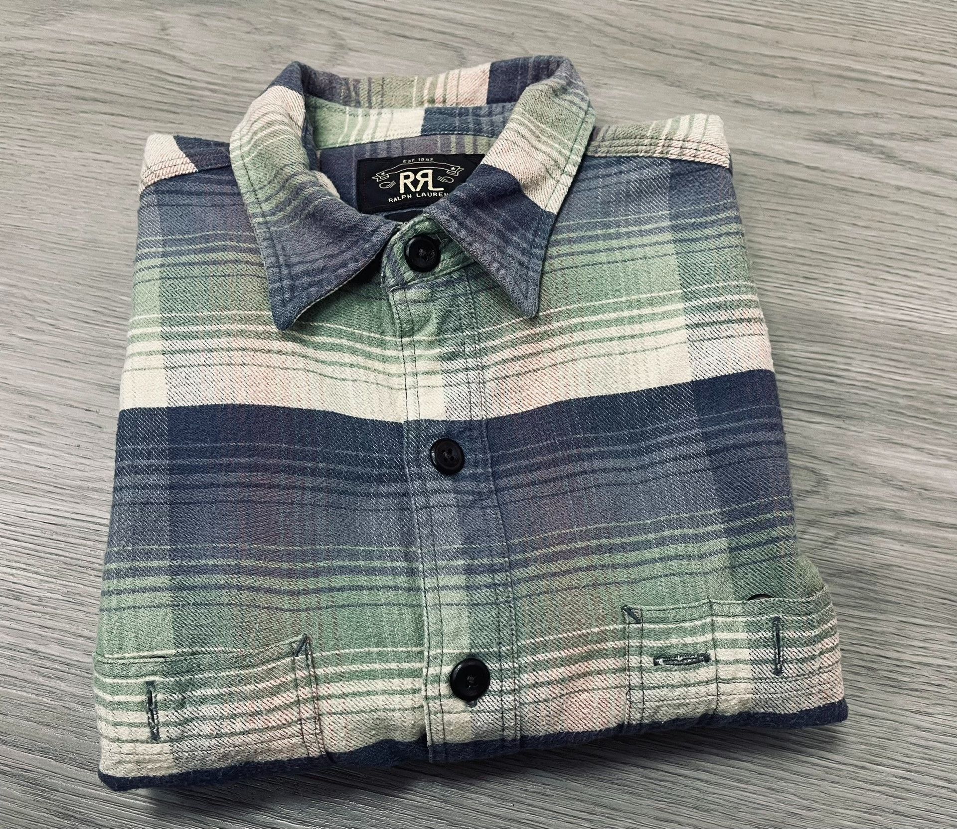 RRL Ralph Lauren RRL Ralph Lauren Plaid Shirt Jacket Size US M / EU 48-50 / 2 - 1 Thumbnail