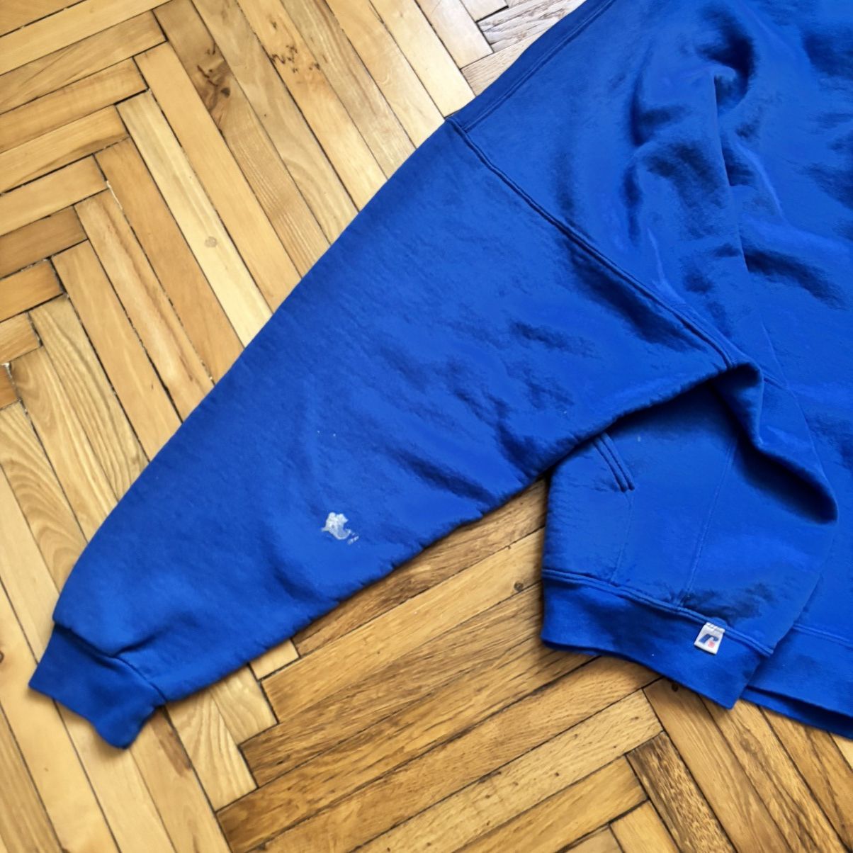 Other Vintage Trashed Russell Athletic Hoodie Blank Size US XL / EU 56 / 4 - 5 Thumbnail