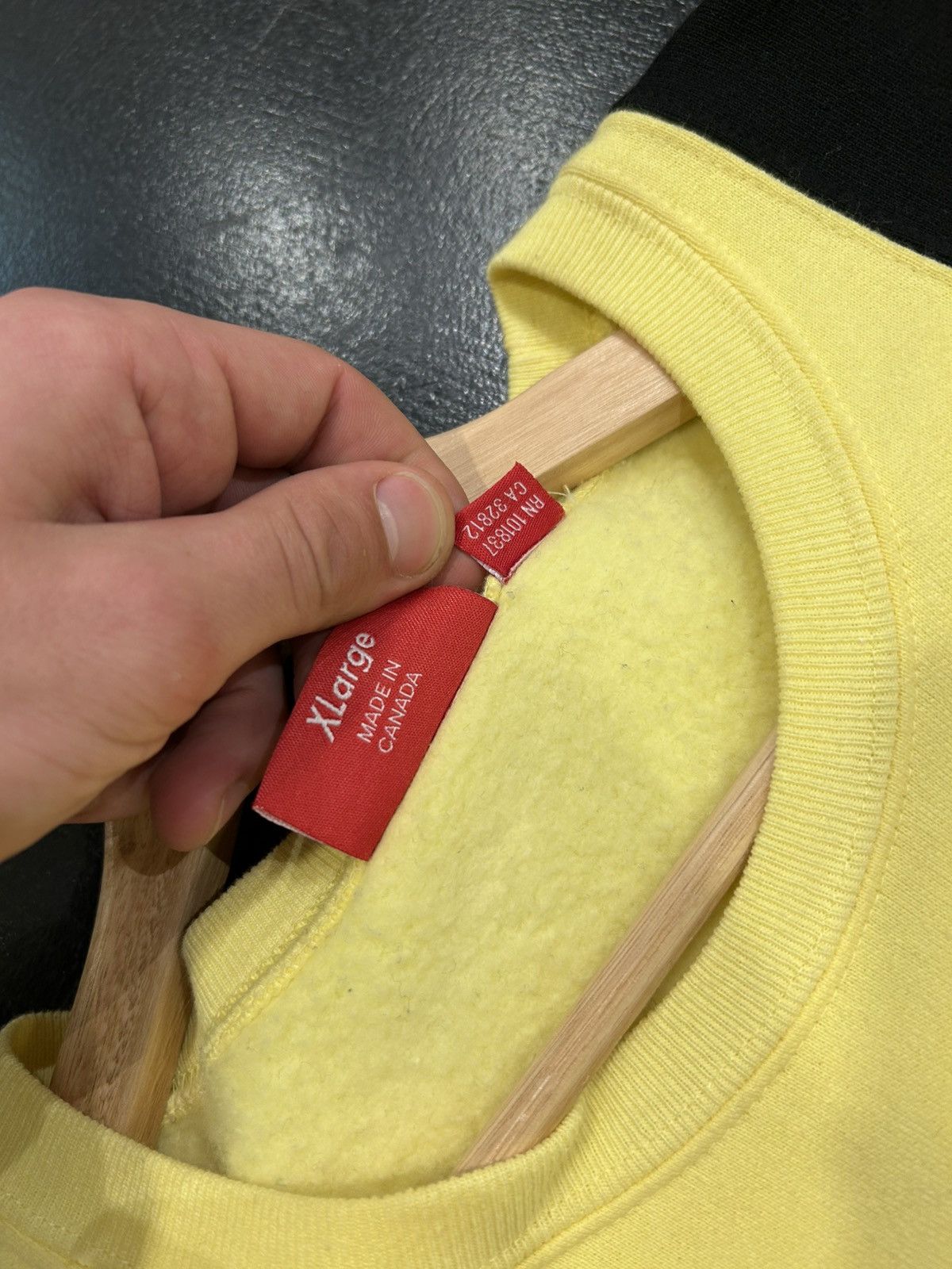 Supreme Supreme Paneled Crewneck Size US XL / EU 56 / 4 - 5 Thumbnail