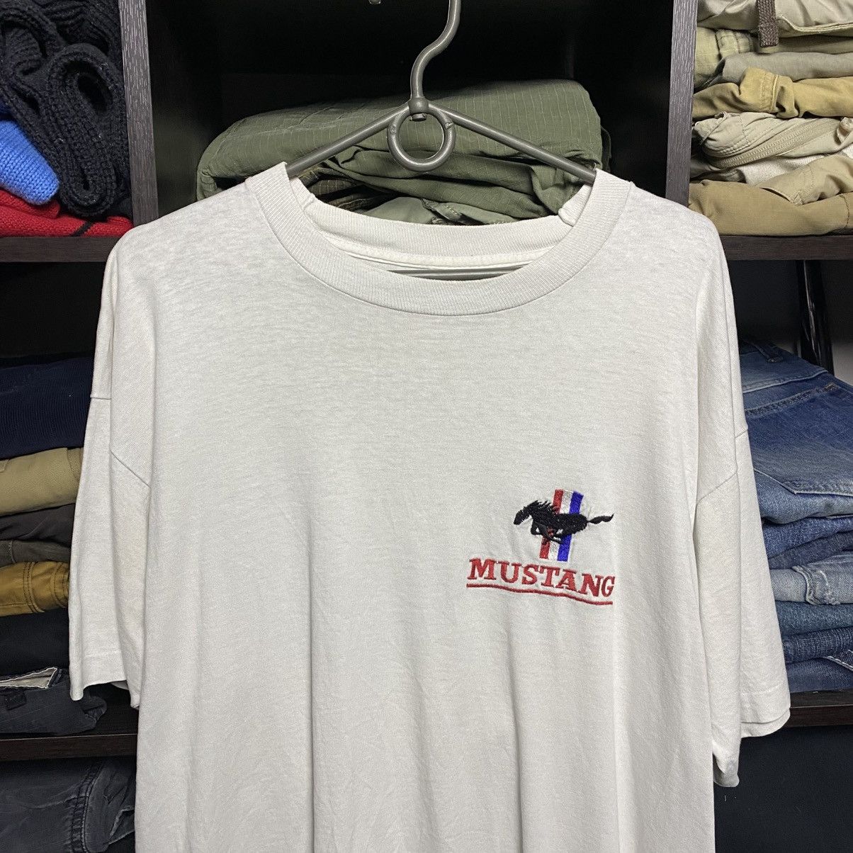 Mustang Vintage Mustang Small Logo 90’s racing nascar tee size L Size US L / EU 52-54 / 3 - 2 Thumbnail