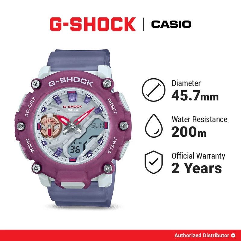Casio × G Shock G-Shock Women's Watch GMA-S2200PE-6ADR Original Size ONE SIZE - 1 Thumbnail
