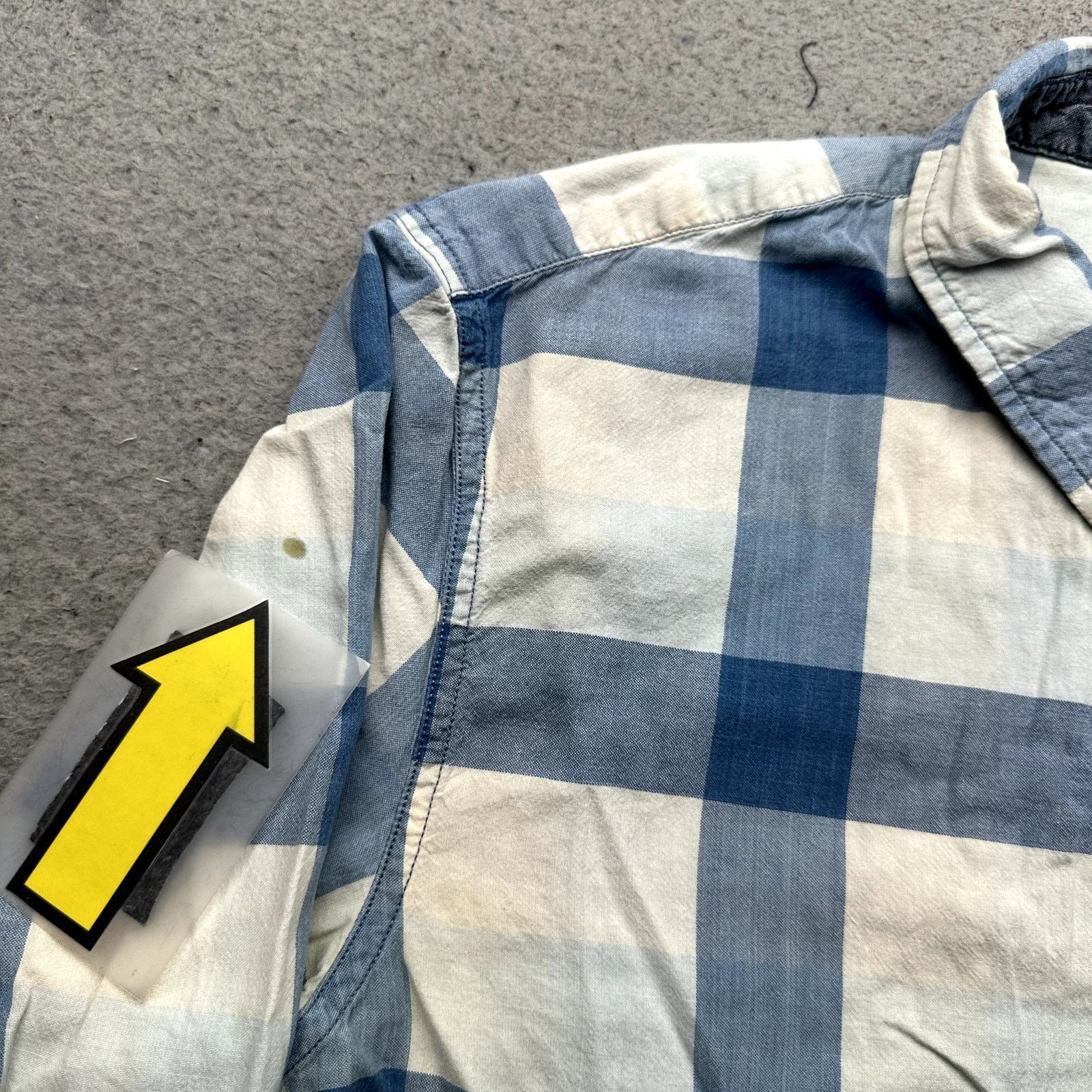 Marine Layer Marine Layer Stockton Blue Plaid Mens M Marge Button Shirt Size US M / EU 48-50 / 2 - 10 Thumbnail