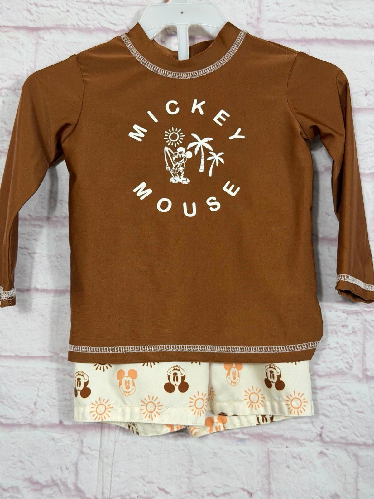 Disney Disney Junior Mickey Mouse 18 Month Rash Guard Set Size US 26 / EU 42 - 1 Thumbnail
