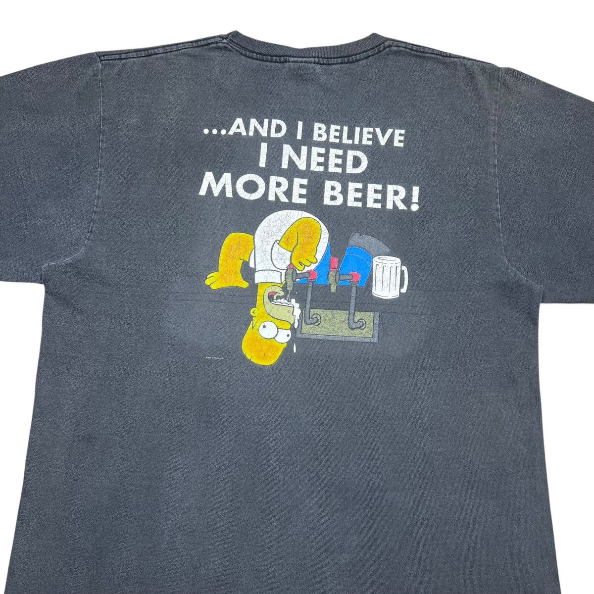 Changes 2000 The Simpsons Homer I Need More Beer Changes Graphic Tee Size US L / EU 52-54 / 3 - 11 Thumbnail