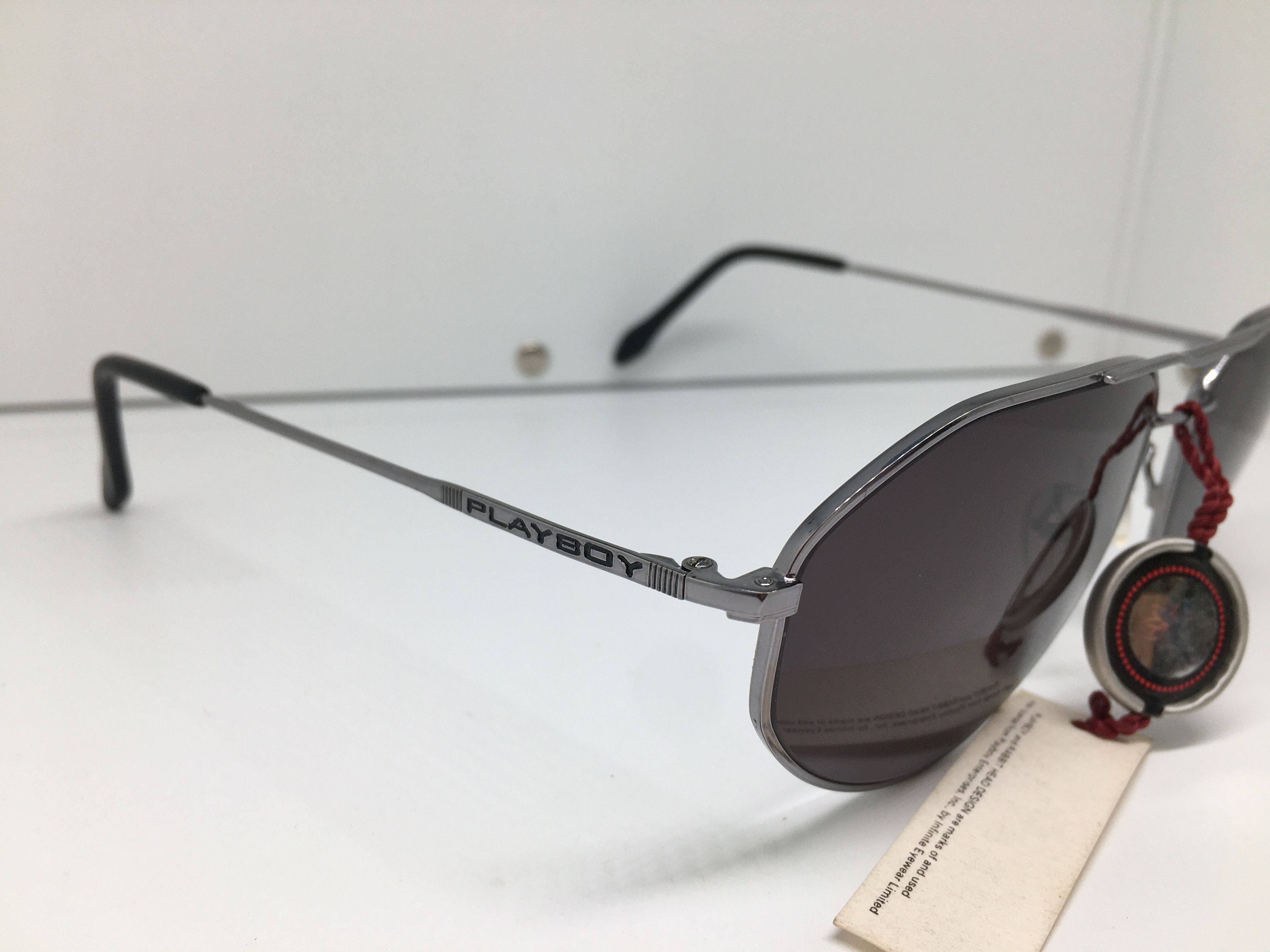 Playboy Vintage Playboy USA Jackson PB050 Aviator Sunglasses Frame Size ONE SIZE - 2 Thumbnail
