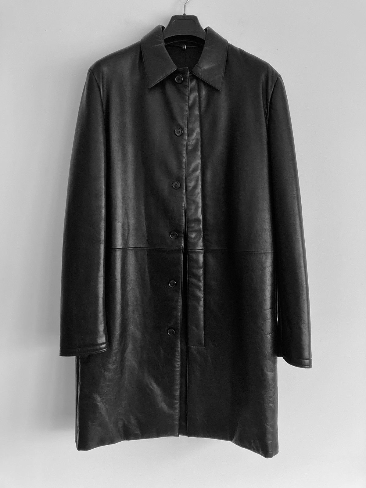 Dior × Hedi Slimane A/W 2002 “Reflexion” Padded Lambskin Coat Size US L / EU 52-54 / 3 - 11 Thumbnail
