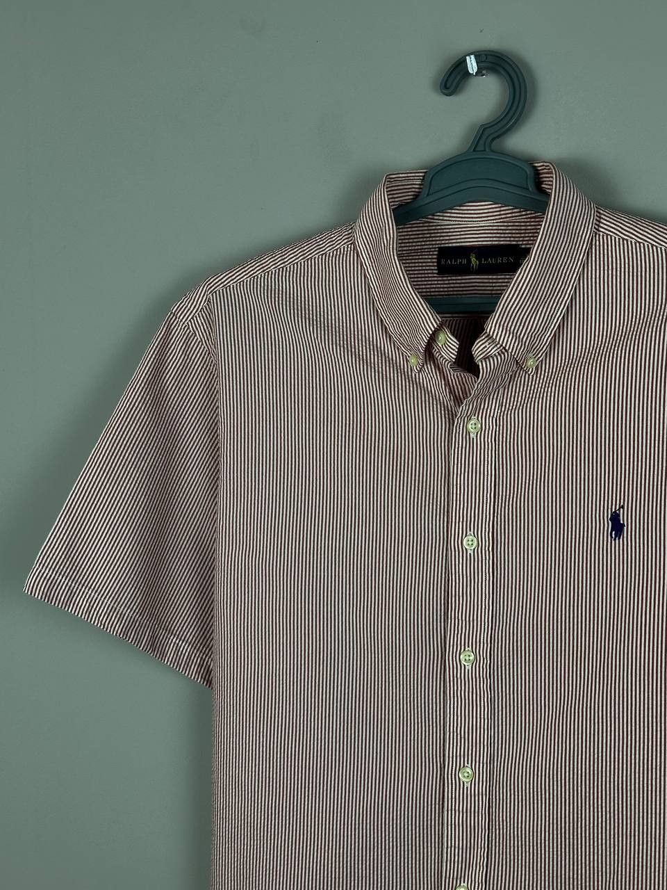 Polo Ralph Lauren Polo Ralph Lauren Luxury Short Sleeve Striped Shirt Size US XL / EU 56 / 4 - 3 Thumbnail